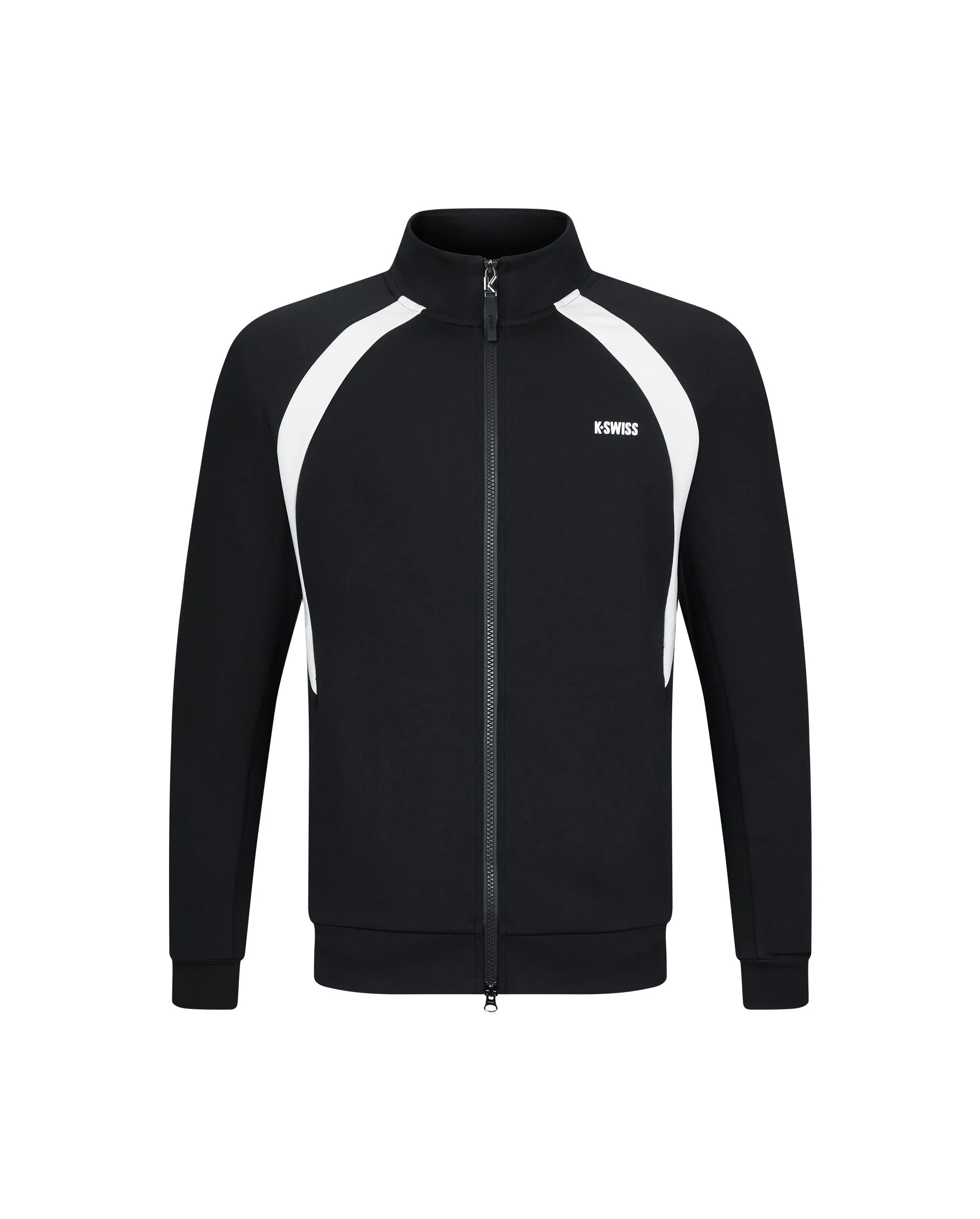 1011473-008 | MEN'S K-SWISS LOGO COLOR BLOCKS JACKET | BLACK