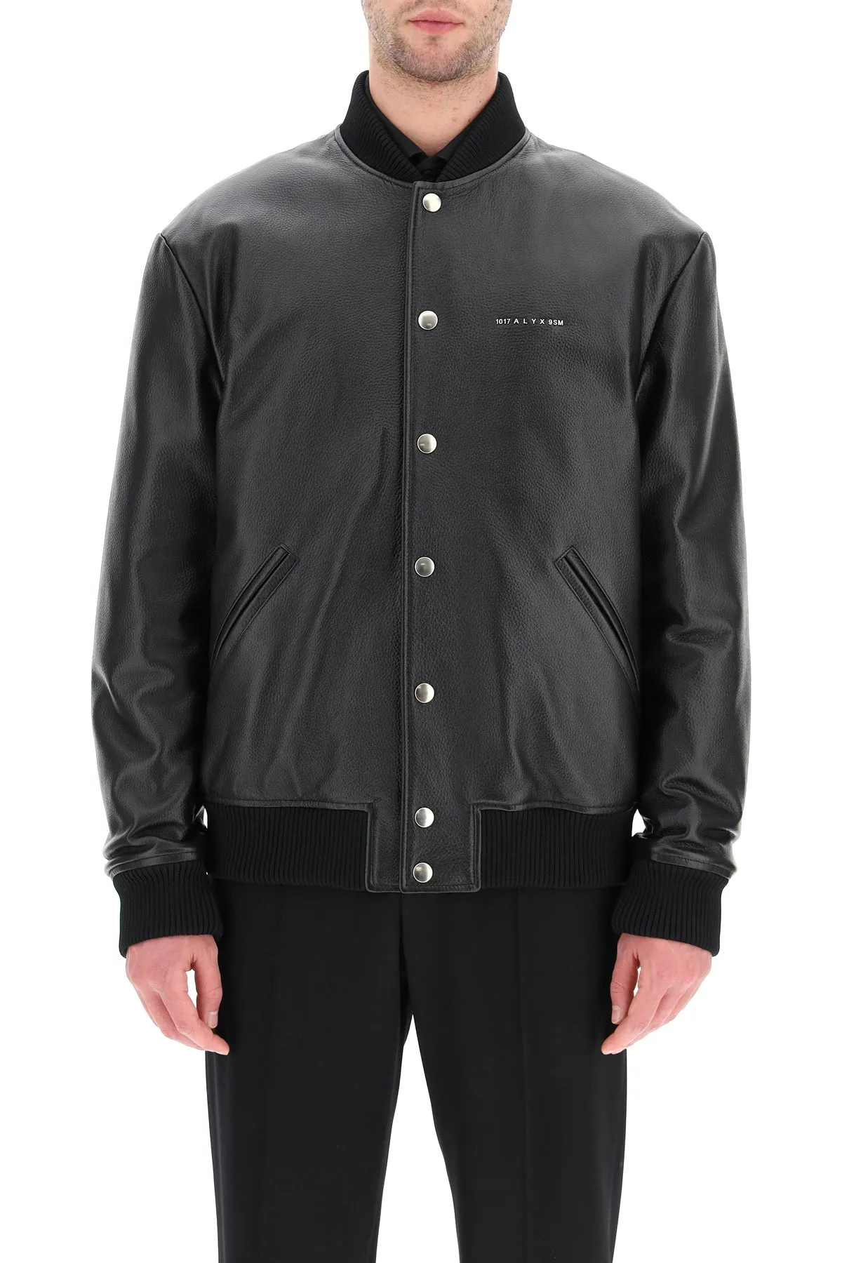 1017 ALYX 9SM Leather Bomber Jacket