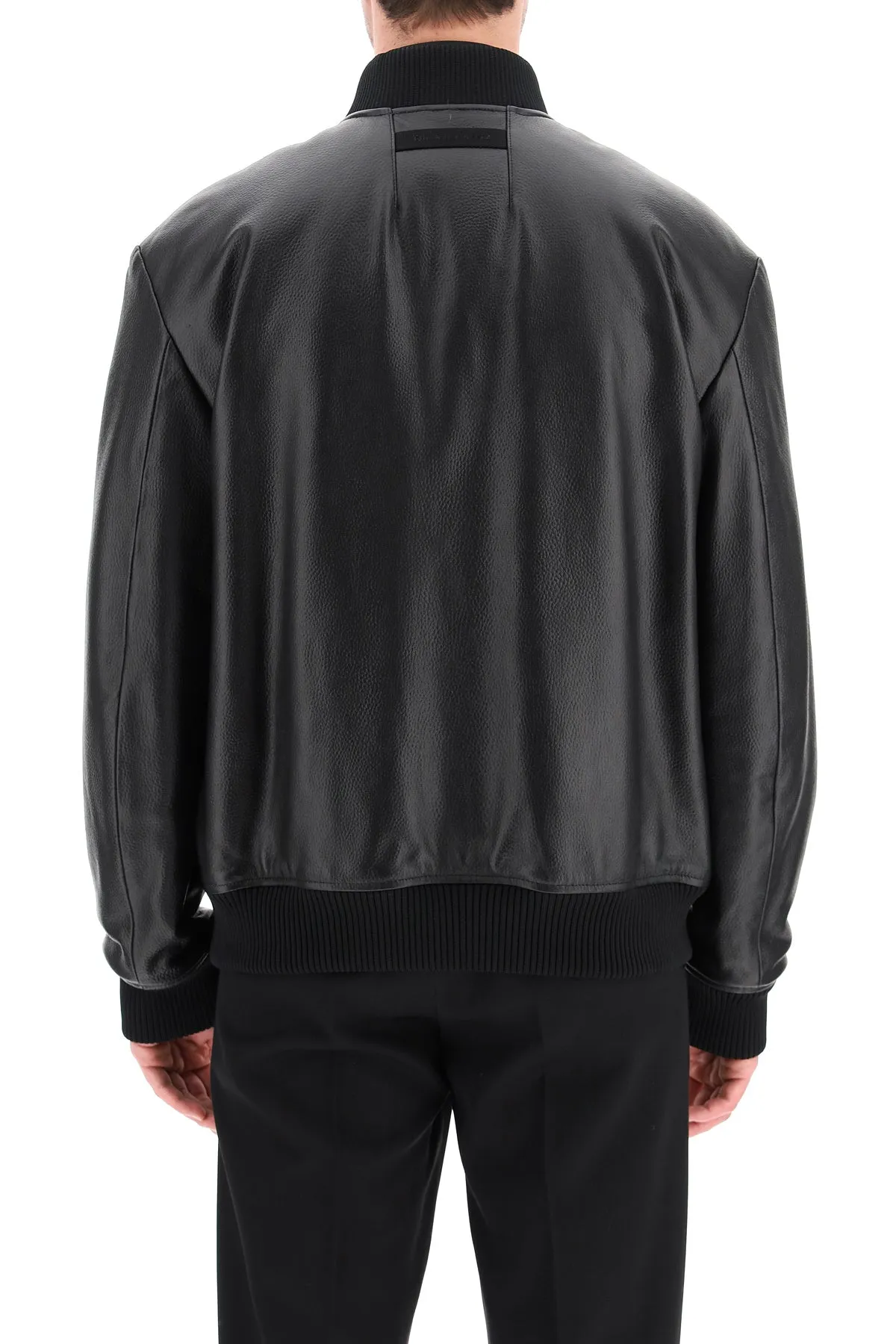 1017 ALYX 9SM Leather Bomber Jacket