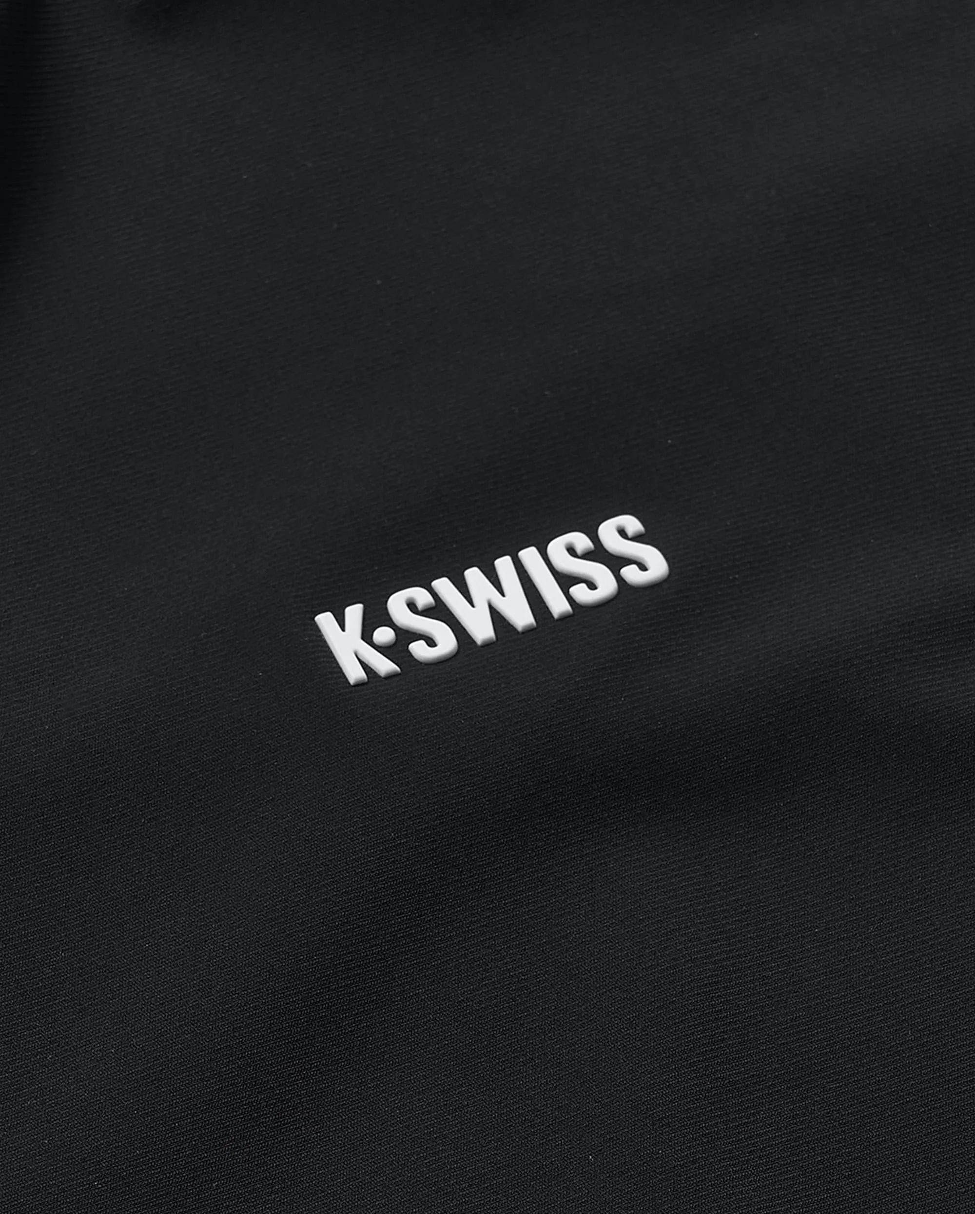 1910048-008 | WOMEN'S K-SWISS LOGO HOODED JACKET | BLACK