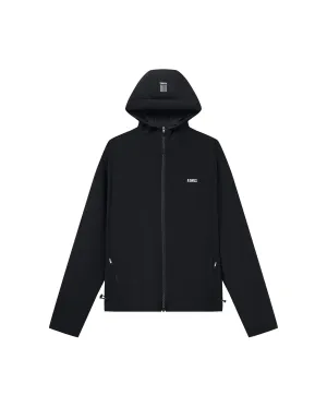 1910048-008 | WOMEN'S K-SWISS LOGO HOODED JACKET | BLACK