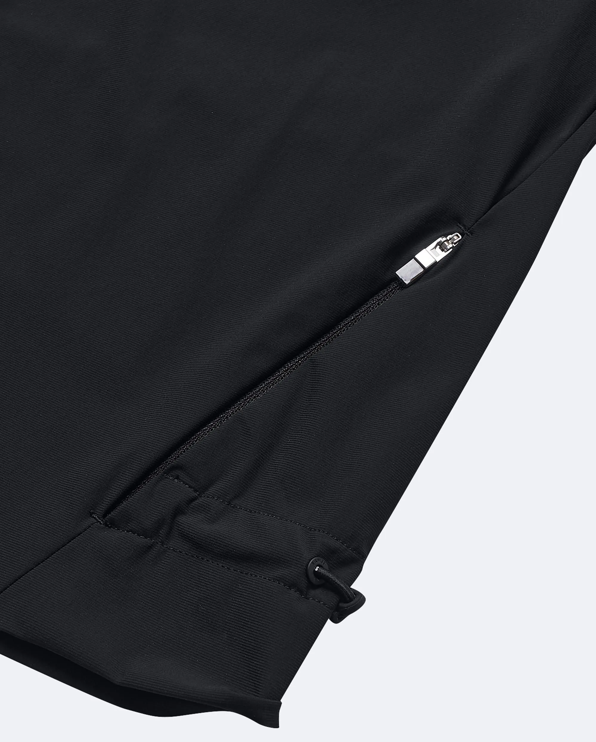 1910048-008 | WOMEN'S K-SWISS LOGO HOODED JACKET | BLACK
