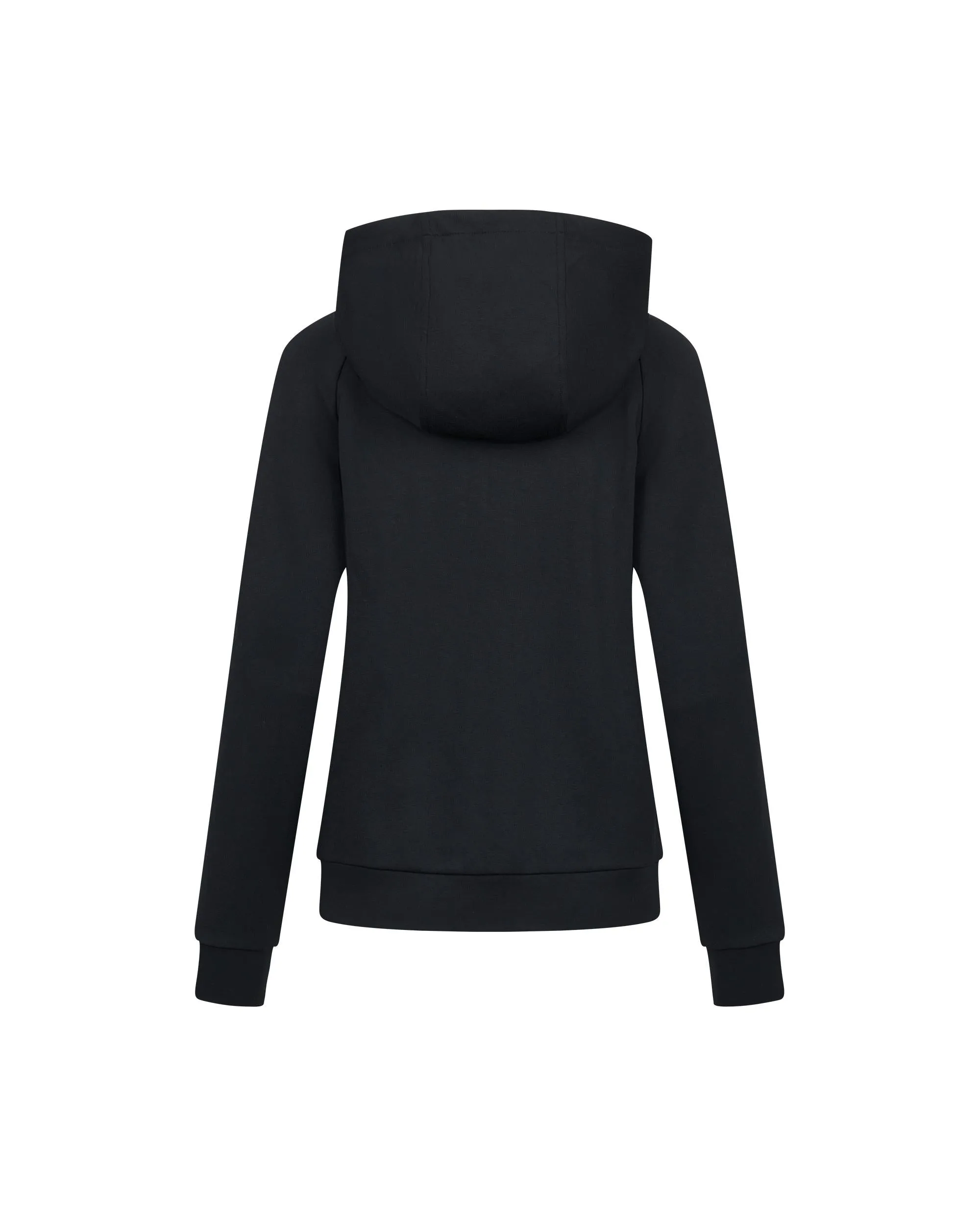 1911510-008 | WOMEN'S K-SWISS LOGO COLOR BLOCKS HOODED JACKET | BLACK