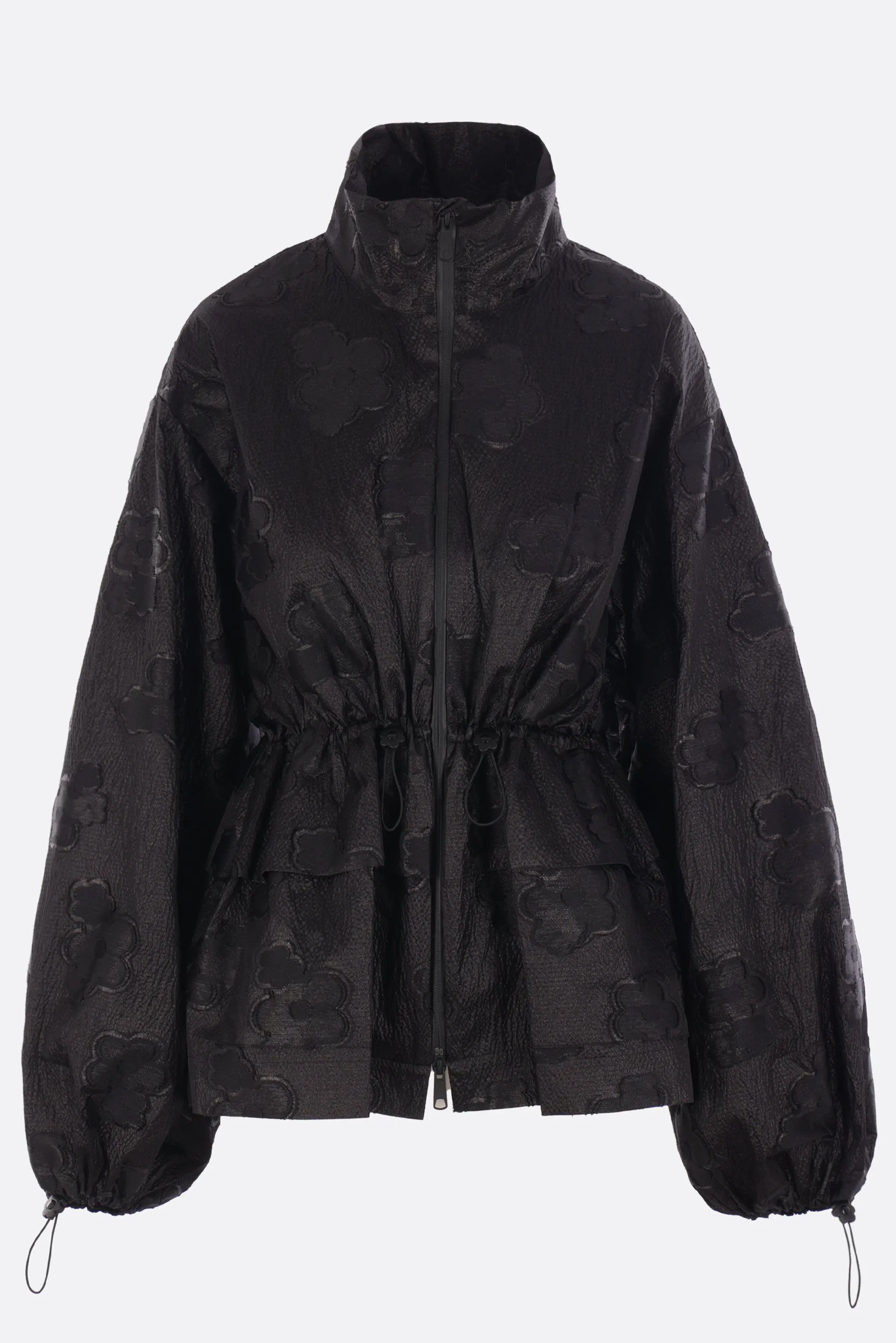 Arlo full-zip jacket in Kumo Fil-Coupé fabric