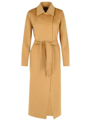 'Artur' Beige Cashmere Coat