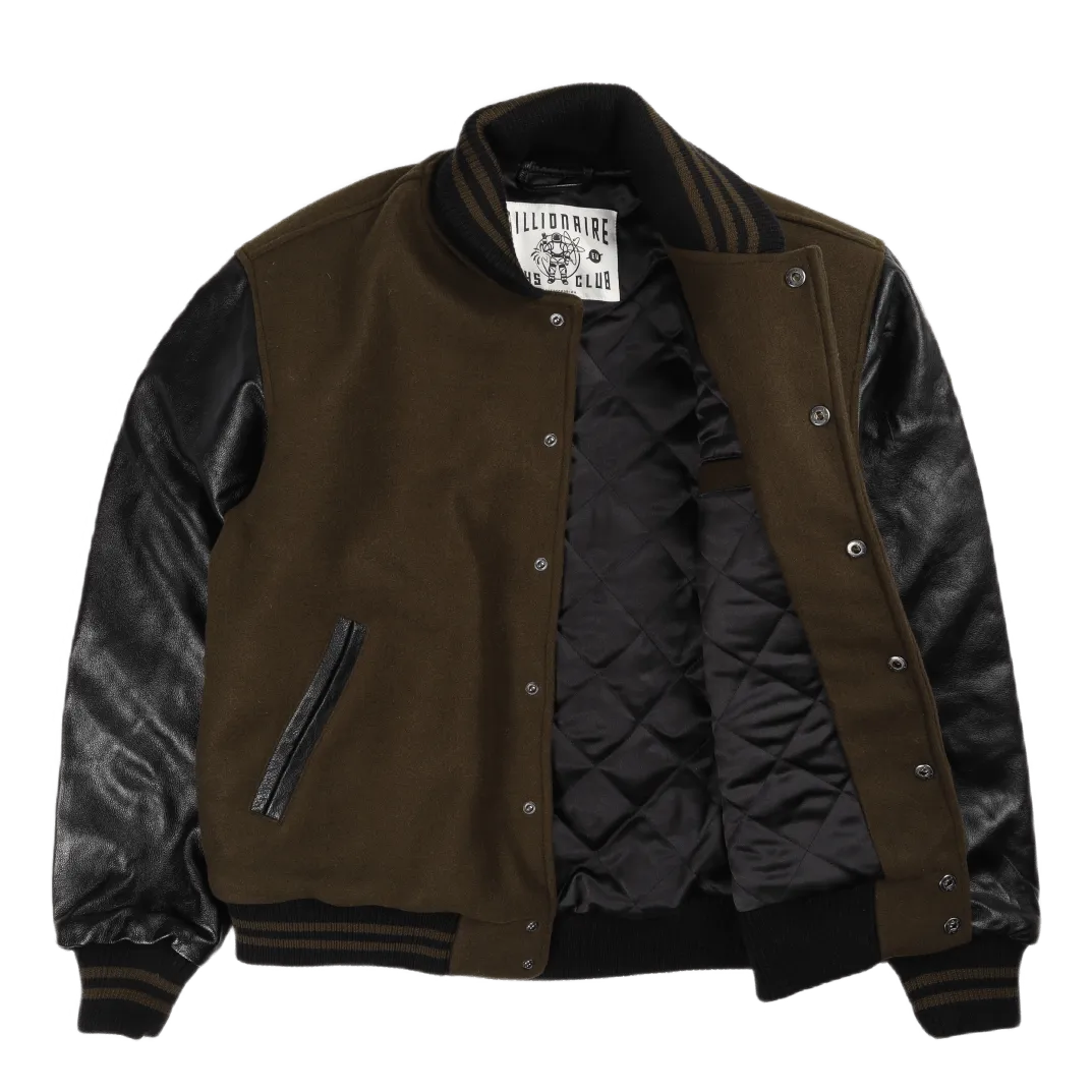 Astro Varsity Jacket Dark Green
