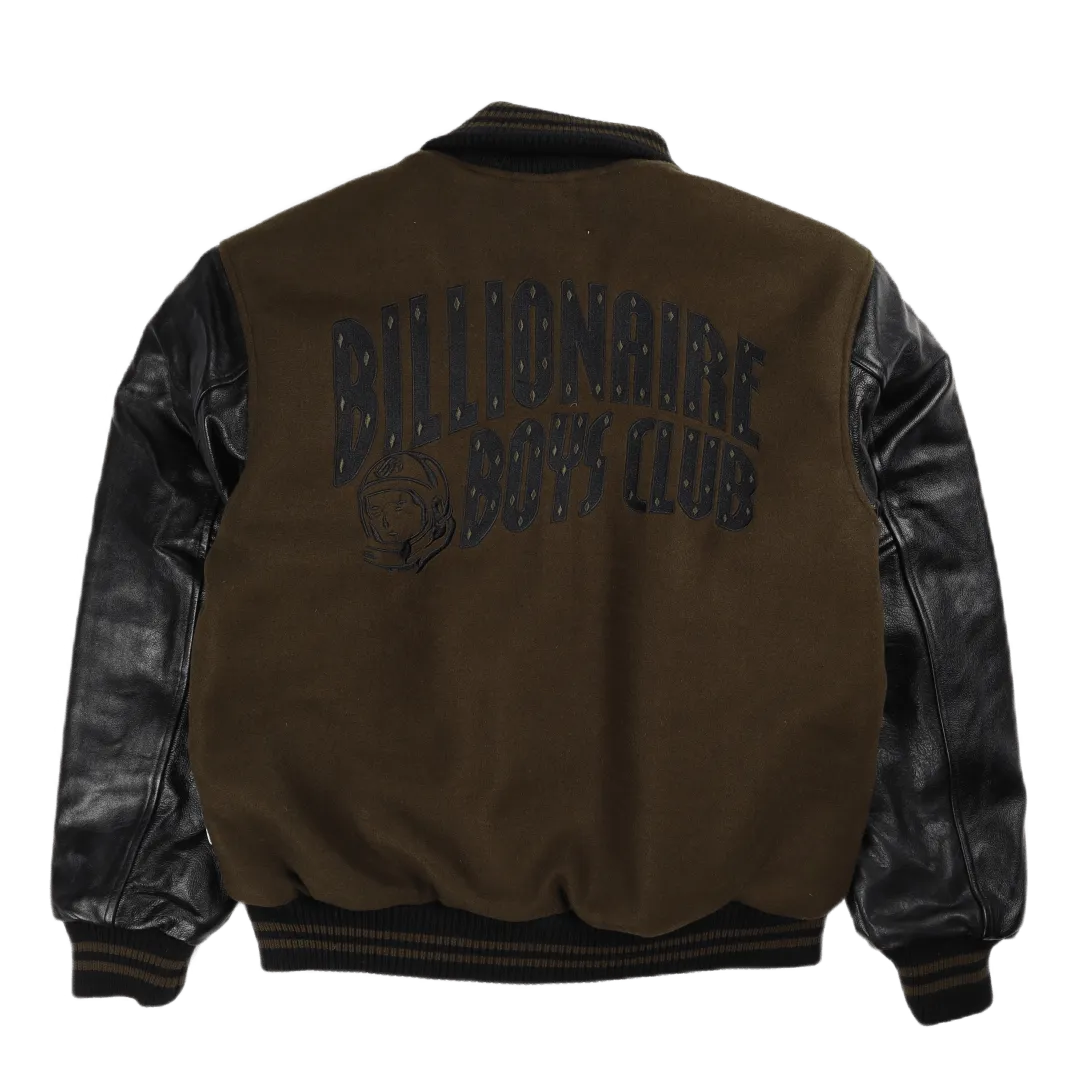 Astro Varsity Jacket Dark Green