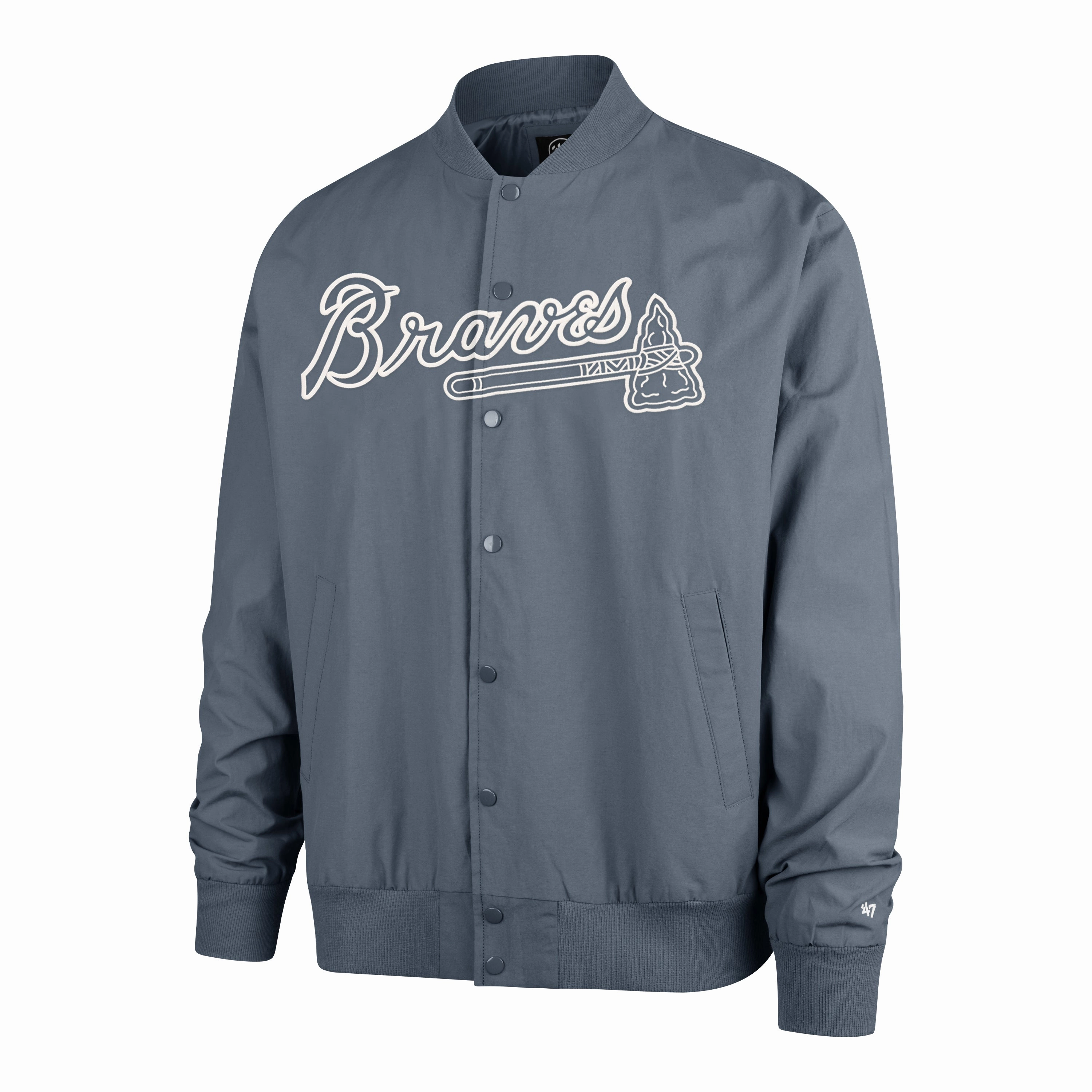 ATLANTA BRAVES TRADEMARK TWILL '47 BOMBER
