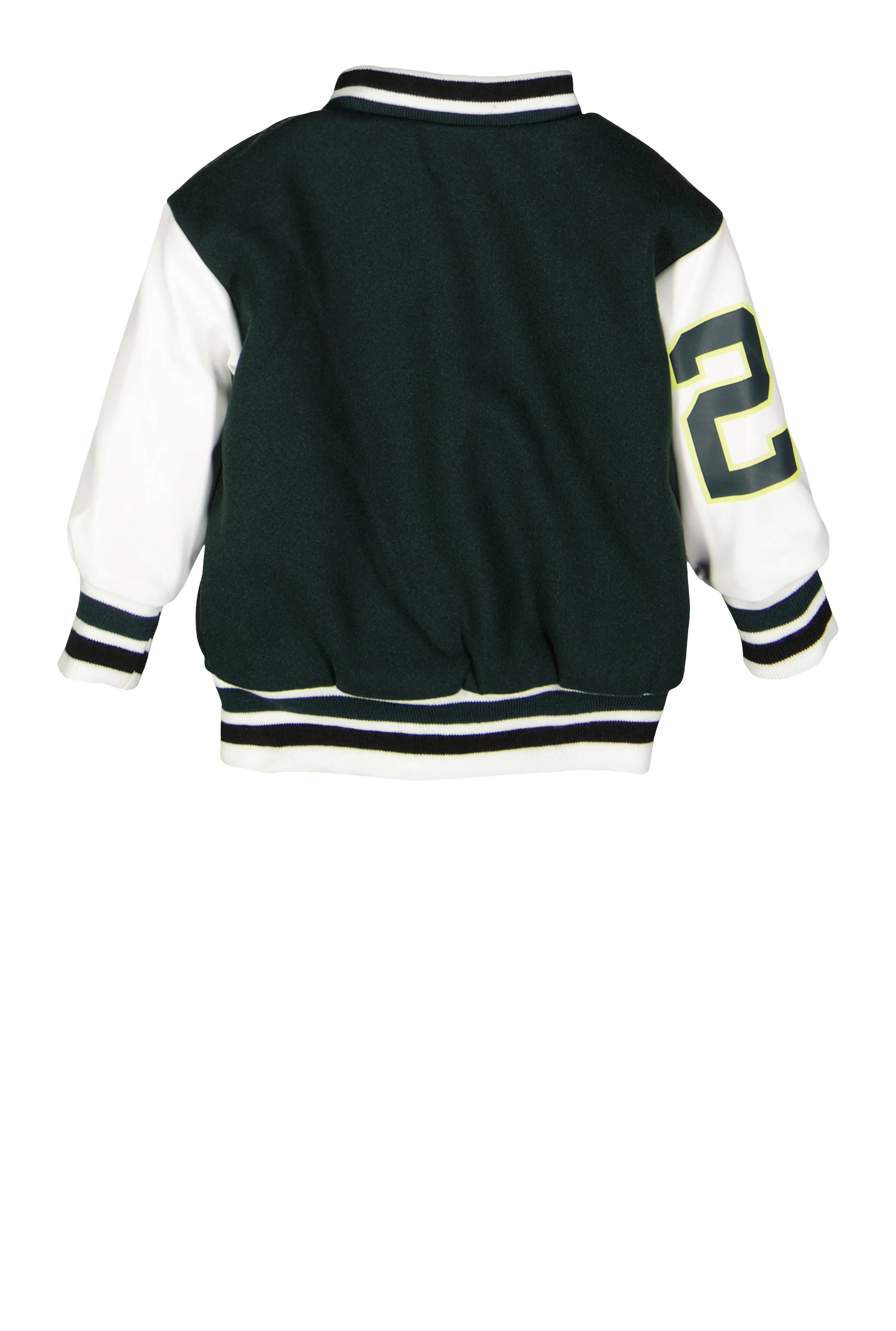 Baby Boys 12-24M Goat Chenille Patch Varsity Jacket