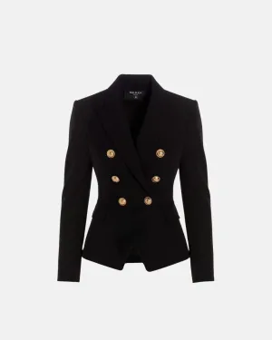 Balmain Women Classic 6-Button Jacket Black