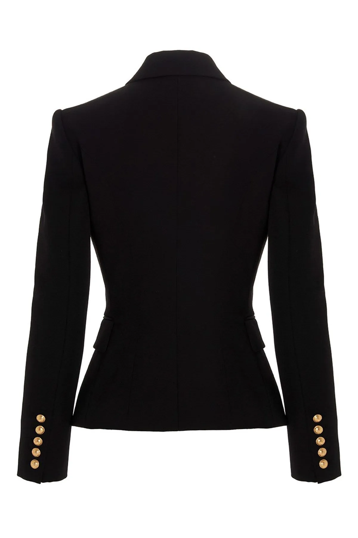 Balmain Women Classic 6-Button Jacket Black
