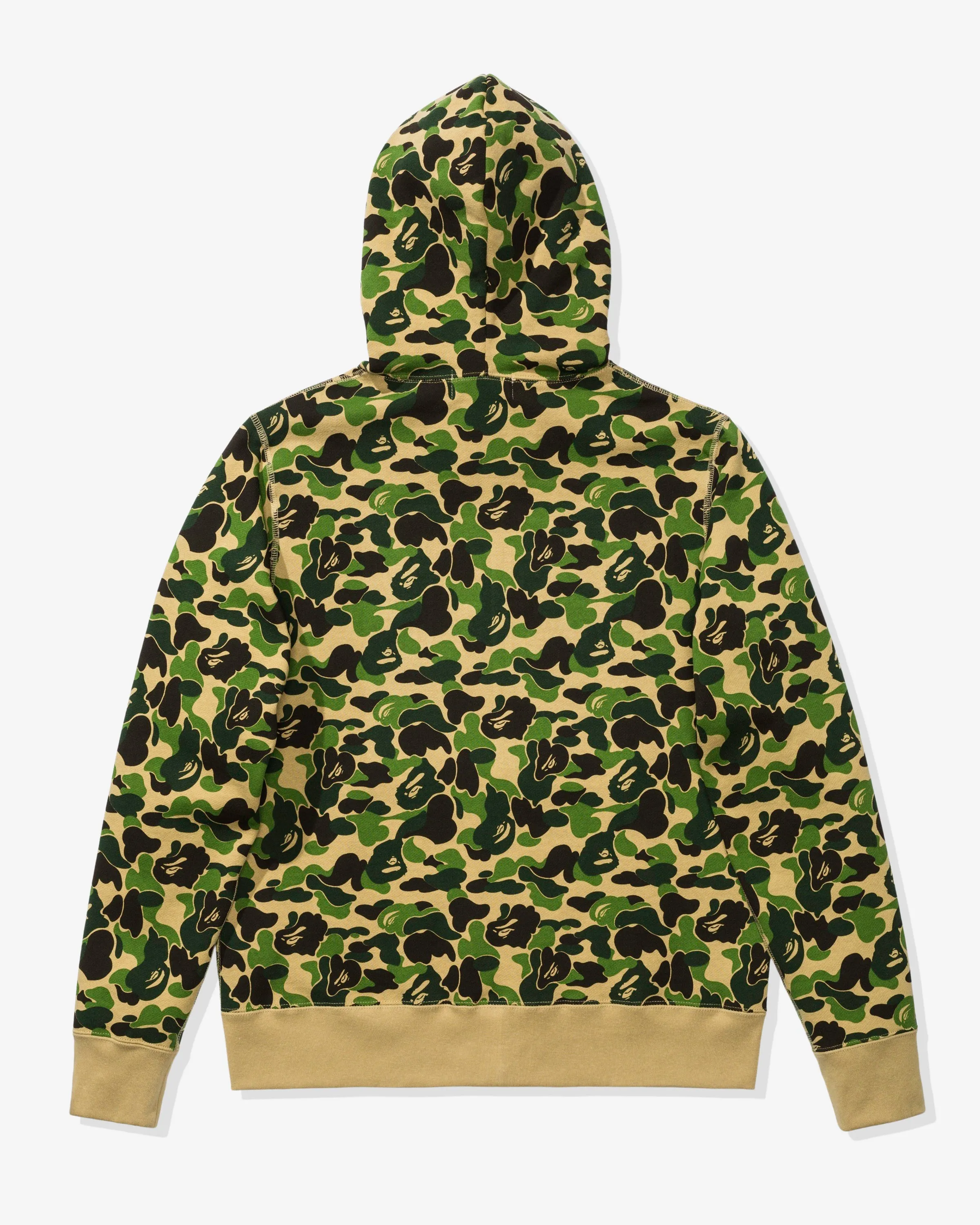 BAPE ABC CAMO SWAROVSKI FULL ZIP HOODIE - GREEN