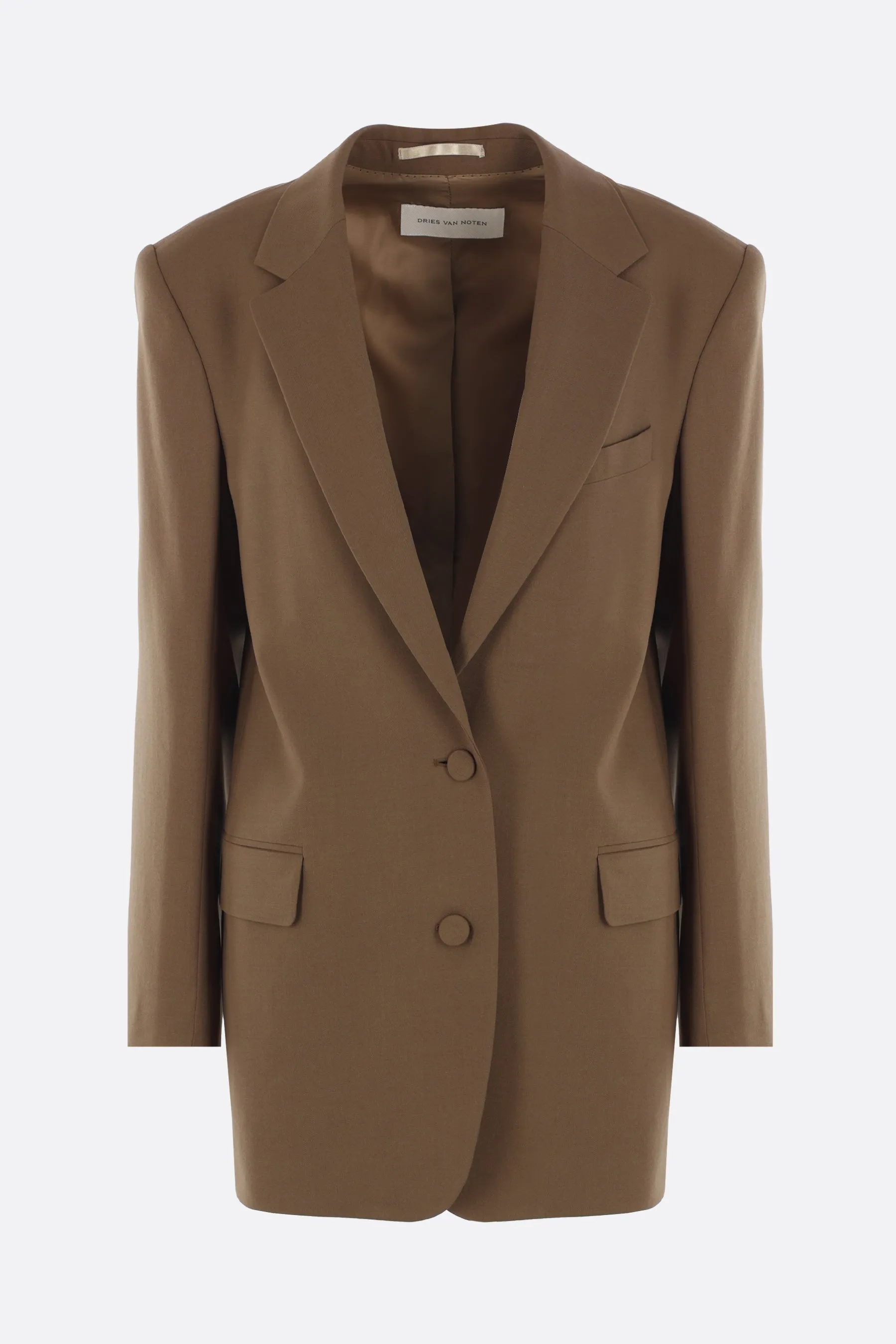 Basti oversize jacket in mohair wool