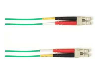 Black Box - Patch cable - LC multi-mode (M) to LC multi-mode (M) - 7.92 m - fiber optic - 50 / 125 micron - OM3 - halogen-free FOLZH10-LCLC-GN-26
