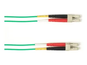 Black Box - Patch cable - LC multi-mode (M) to LC multi-mode (M) - 7.92 m - fiber optic - 50 / 125 micron - OM3 - halogen-free FOLZH10-LCLC-GN-26