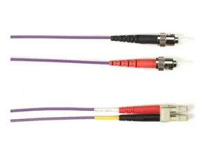 Black Box - Patch cable - TAA Compliant - ST multi-mode (M) to LC multi-mode (M) - 10.1 m - fiber optic - duplex - 50 / 125 micron FOLZH10-STLC-VT-33