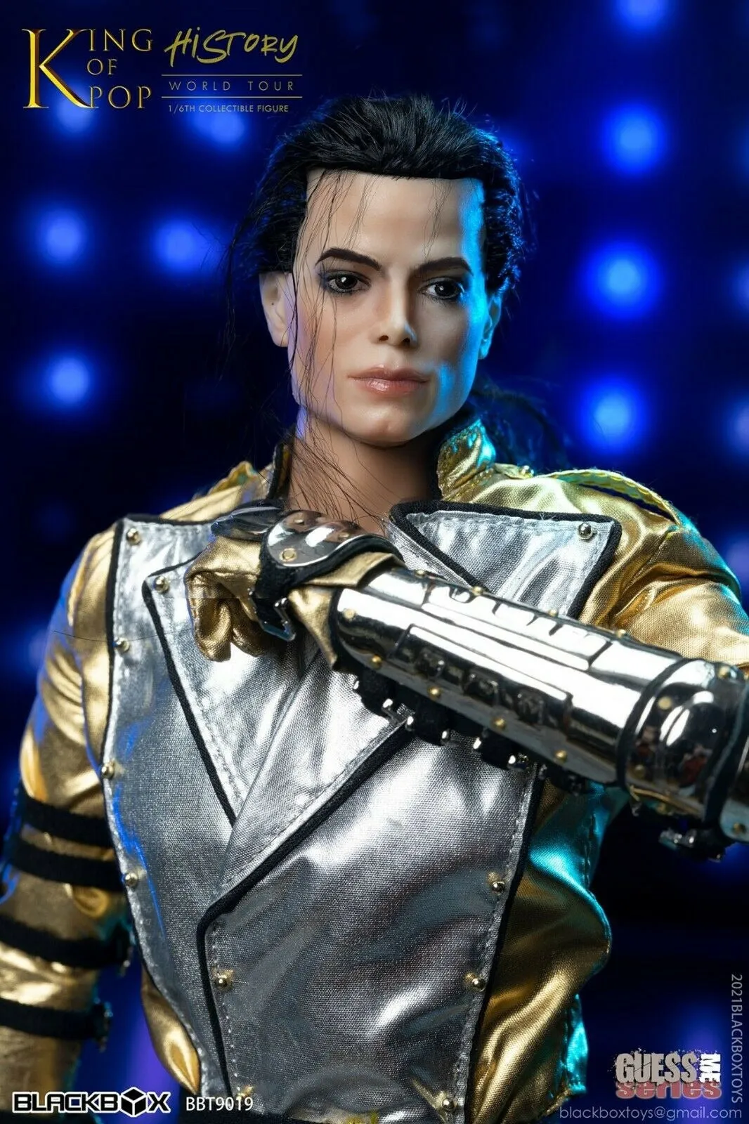 Blackbox Toys 1/6 BBT-9019 Guess Me Series King of Pop History World Tour Sixth Scale Figure