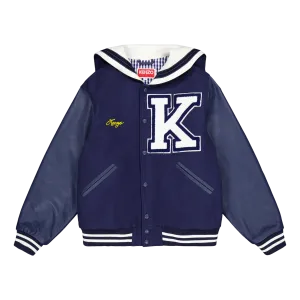 Bomber Jacket Kenzo College Midnight Blue