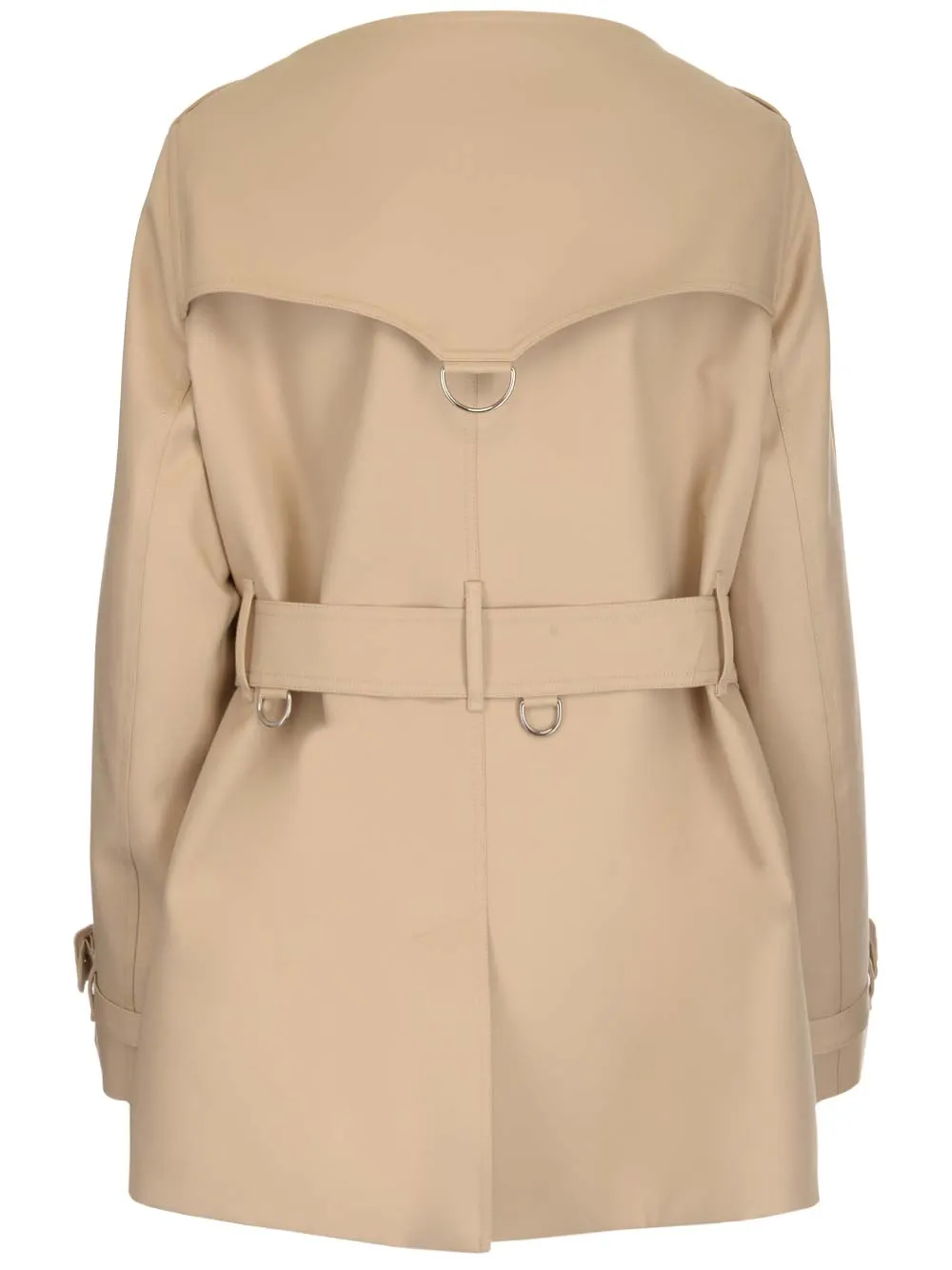 Burberry Belted Waist Short Coat