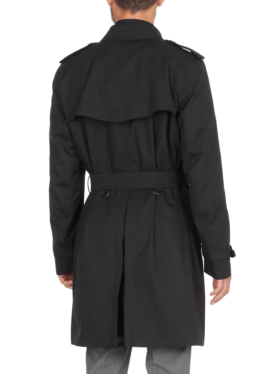 Burberry Double Breasted Trench Coat