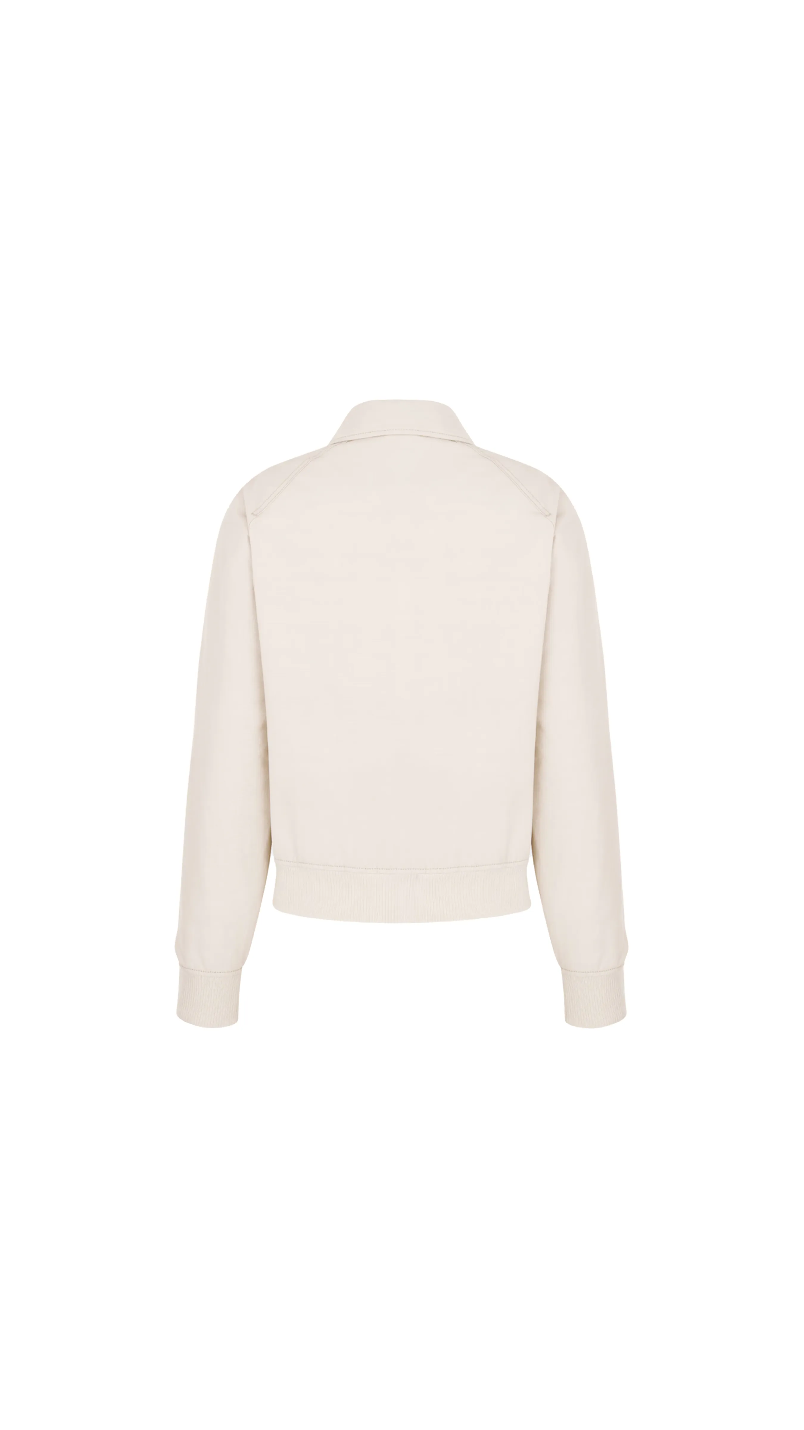 CD Heart Blouson Jacket - White