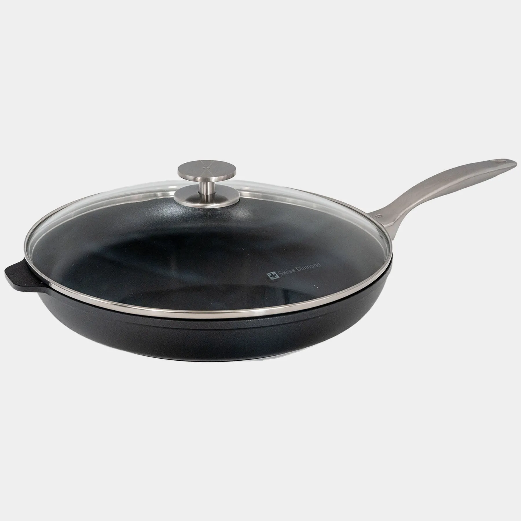 CHD Nonstick Fry Pan with Glass Lid