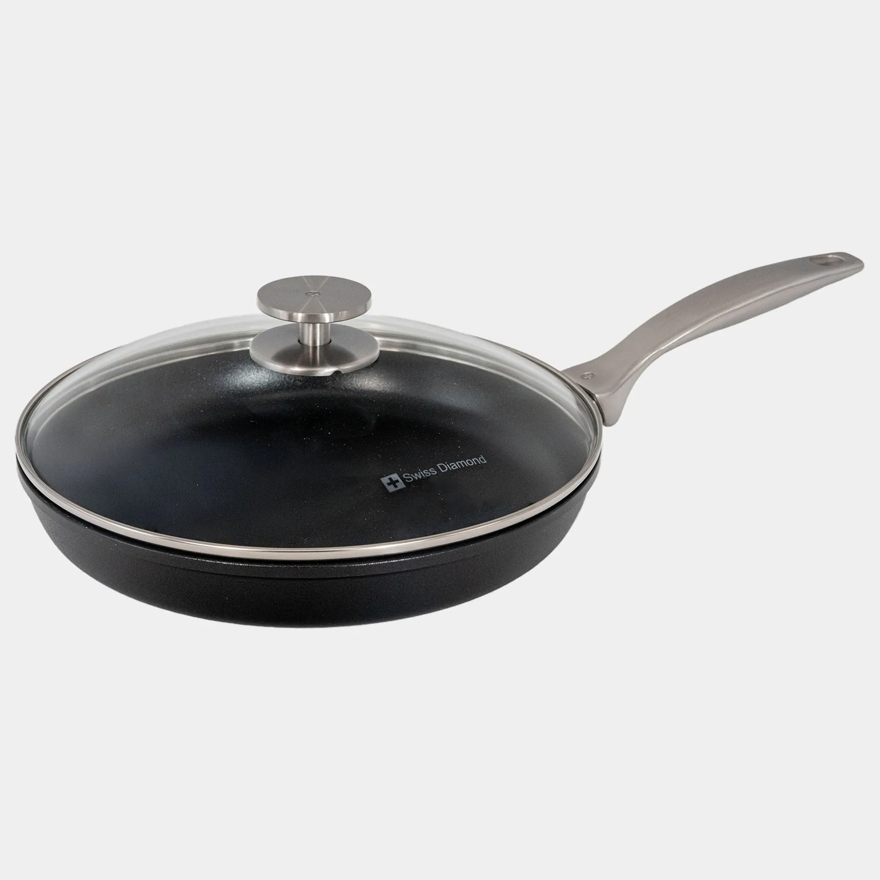 CHD Nonstick Fry Pan with Glass Lid