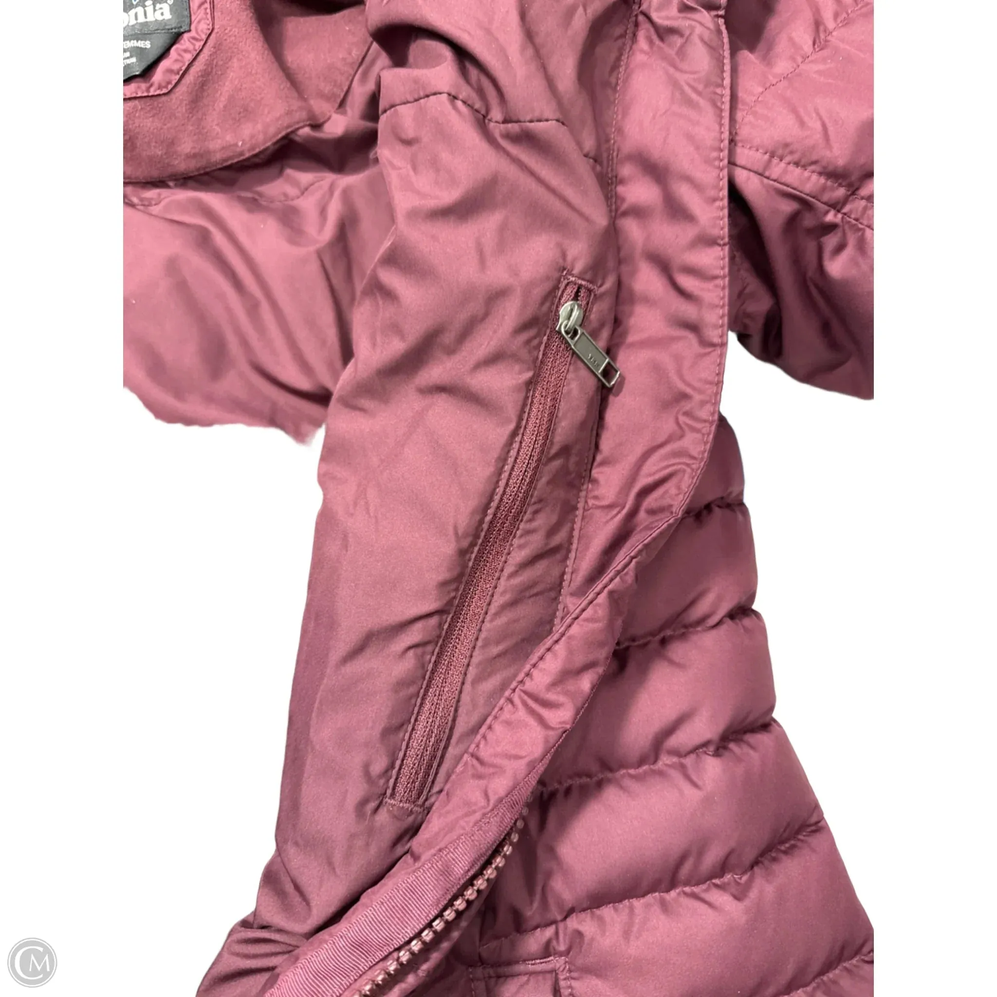Coat Parka By Patagonia In Purple, Size: Xs