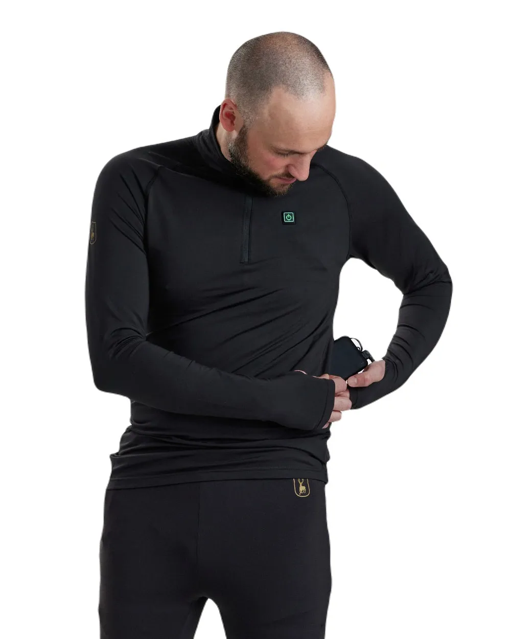 Deerhunter Heat Undershirt with Zip Neck
