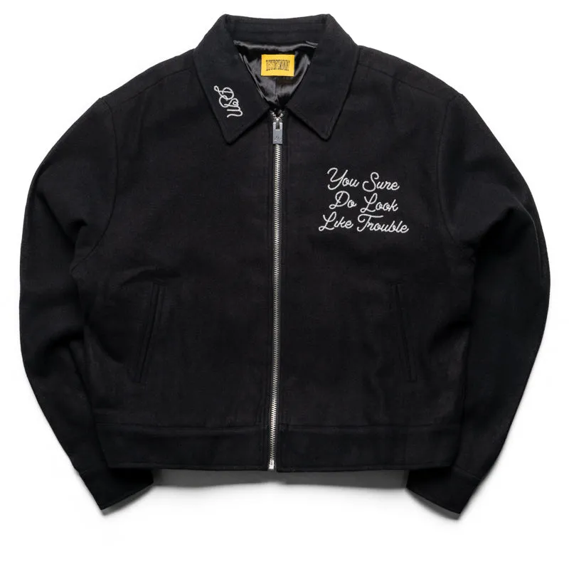 Diet Starts Monday Trouble Jacket - Black