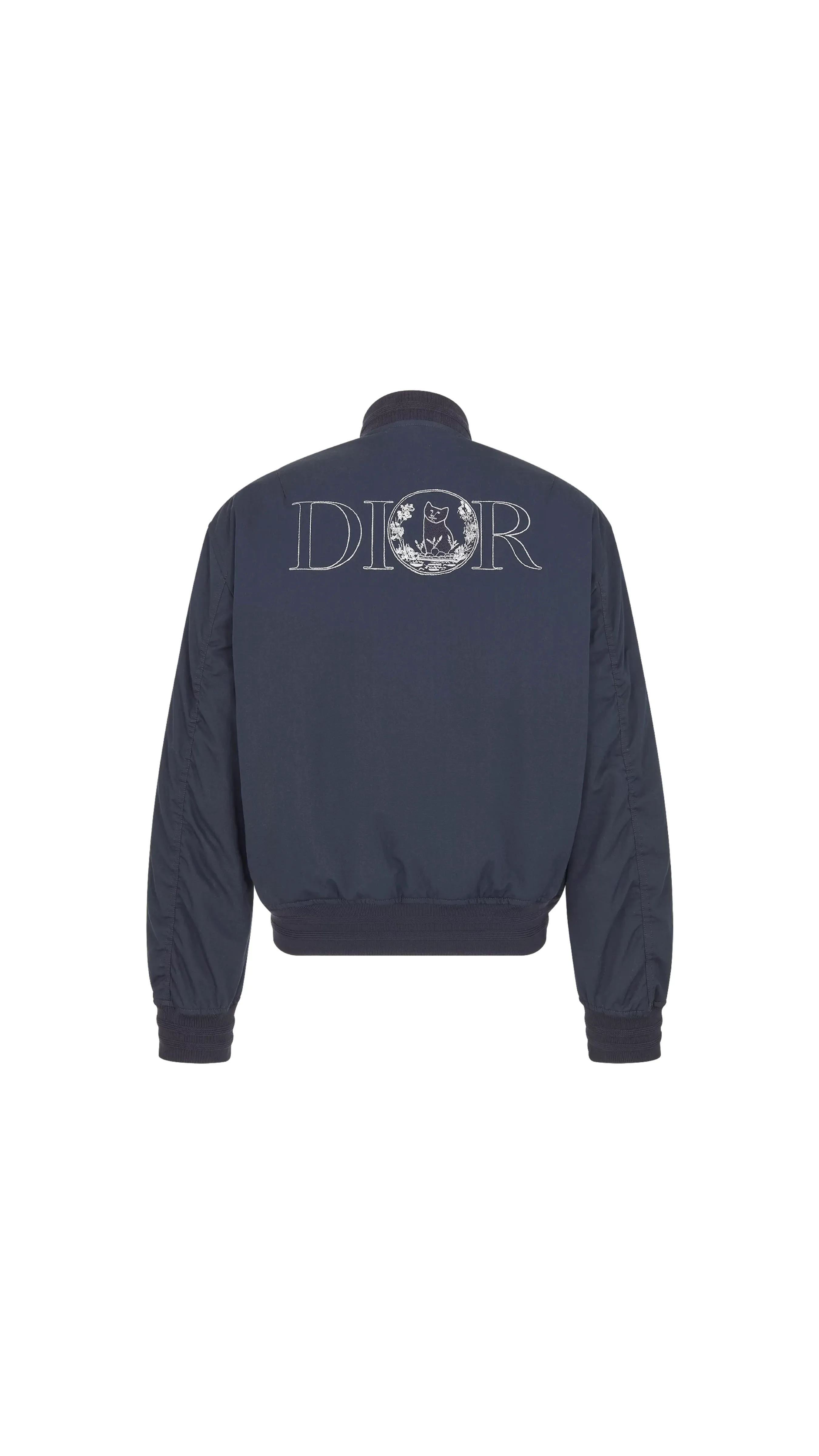 Dior & Hylton Nel Bomber Jacket - Navy