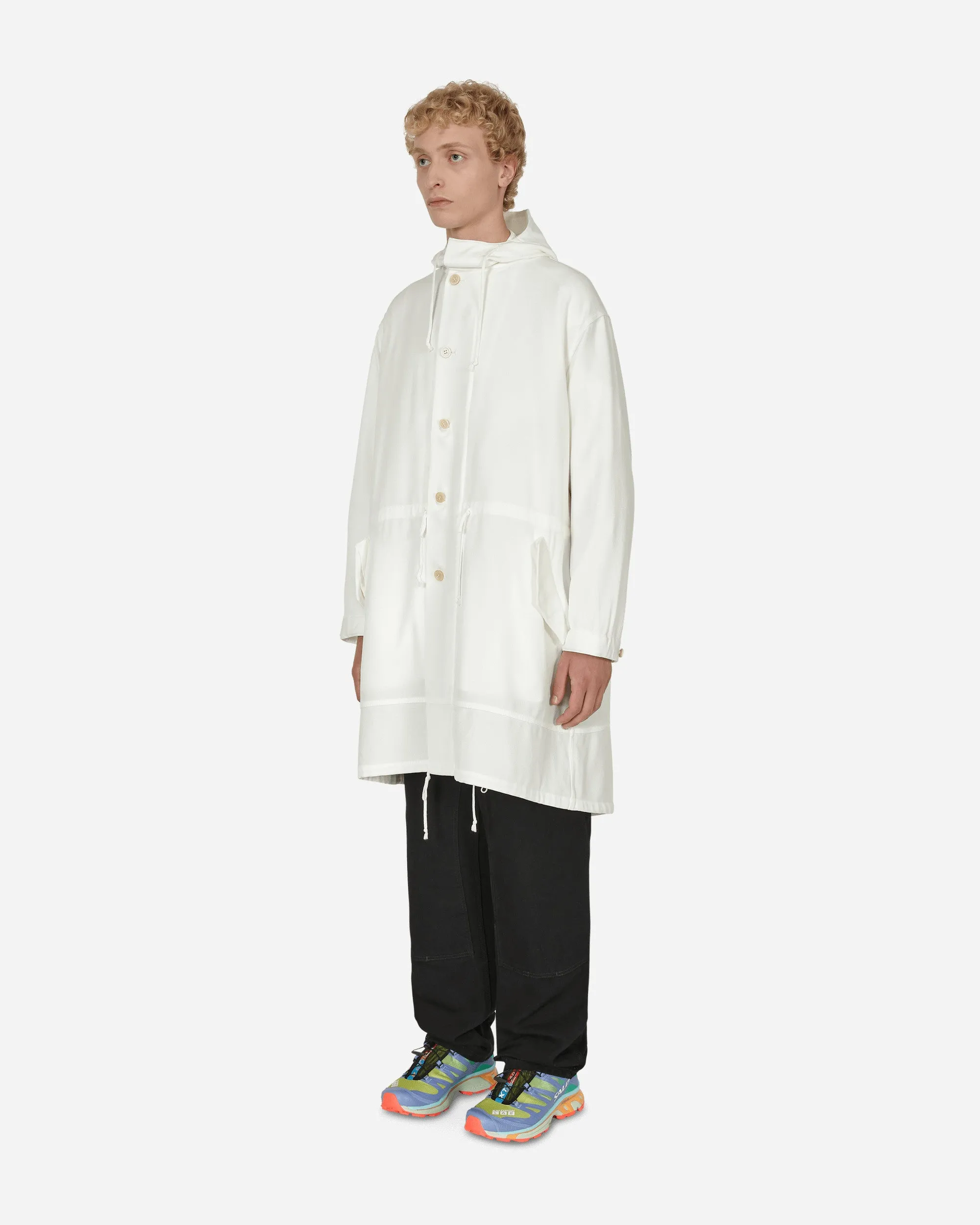 Engineer Tarpaulin Cross Coat White