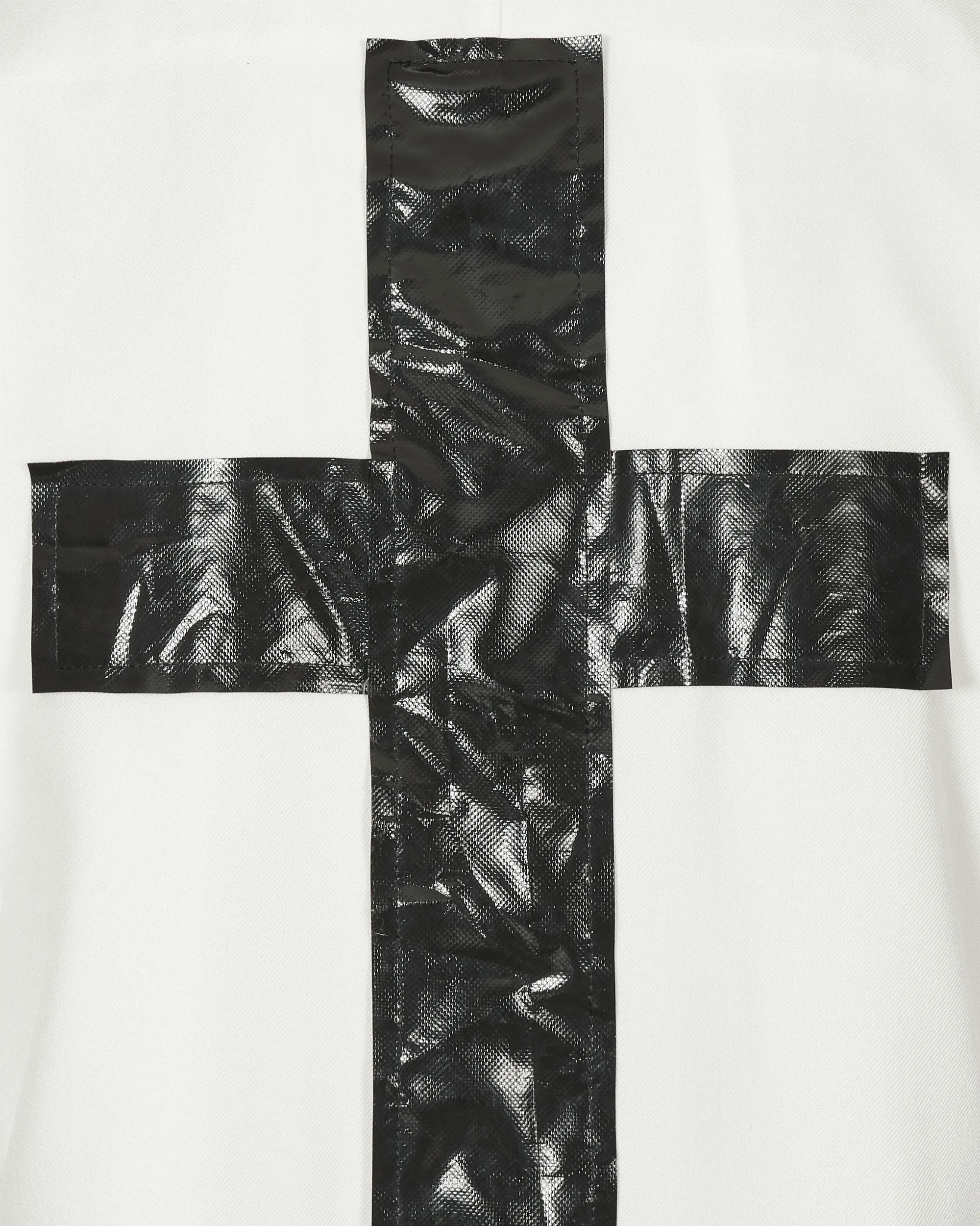 Engineer Tarpaulin Cross Coat White