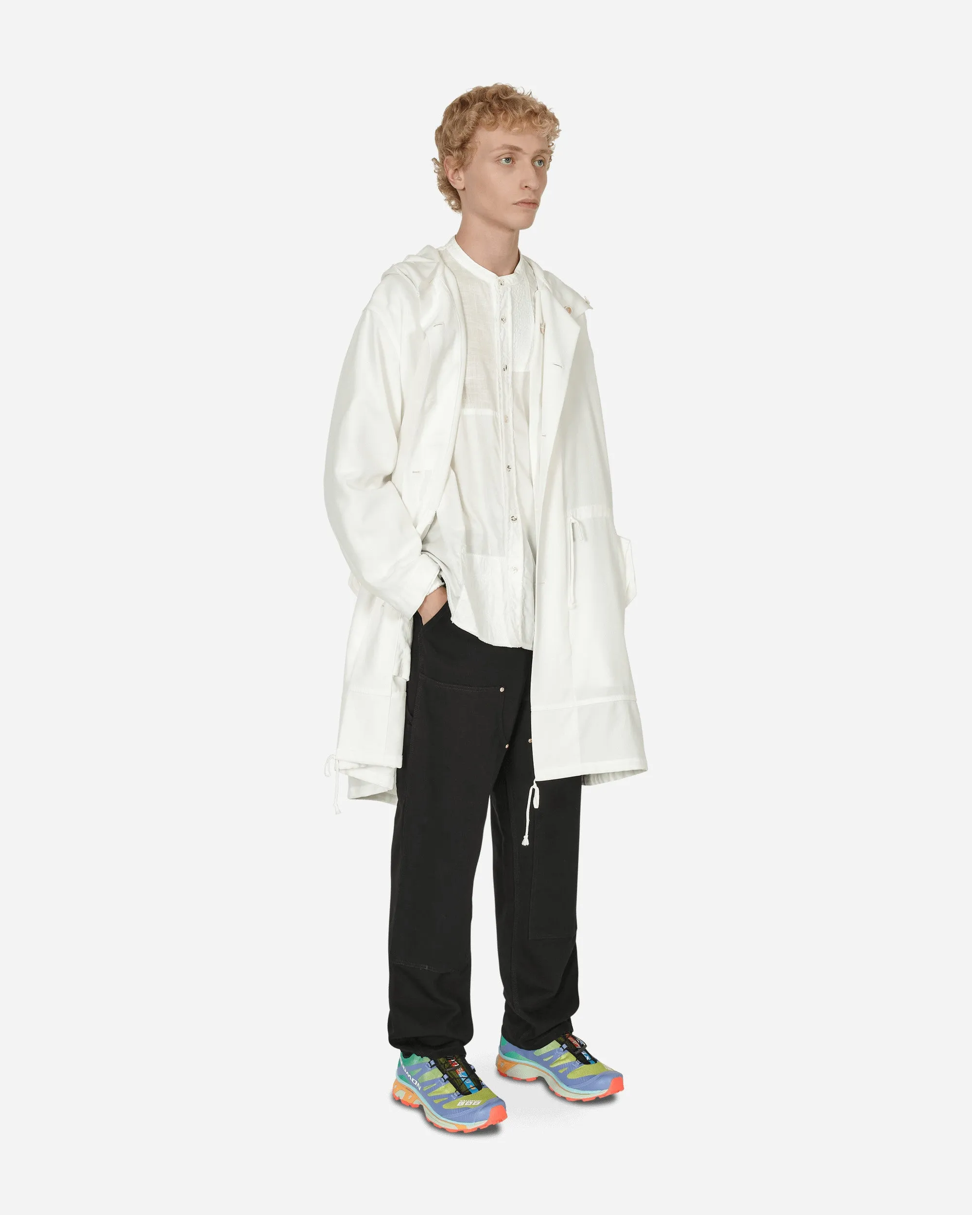 Engineer Tarpaulin Cross Coat White