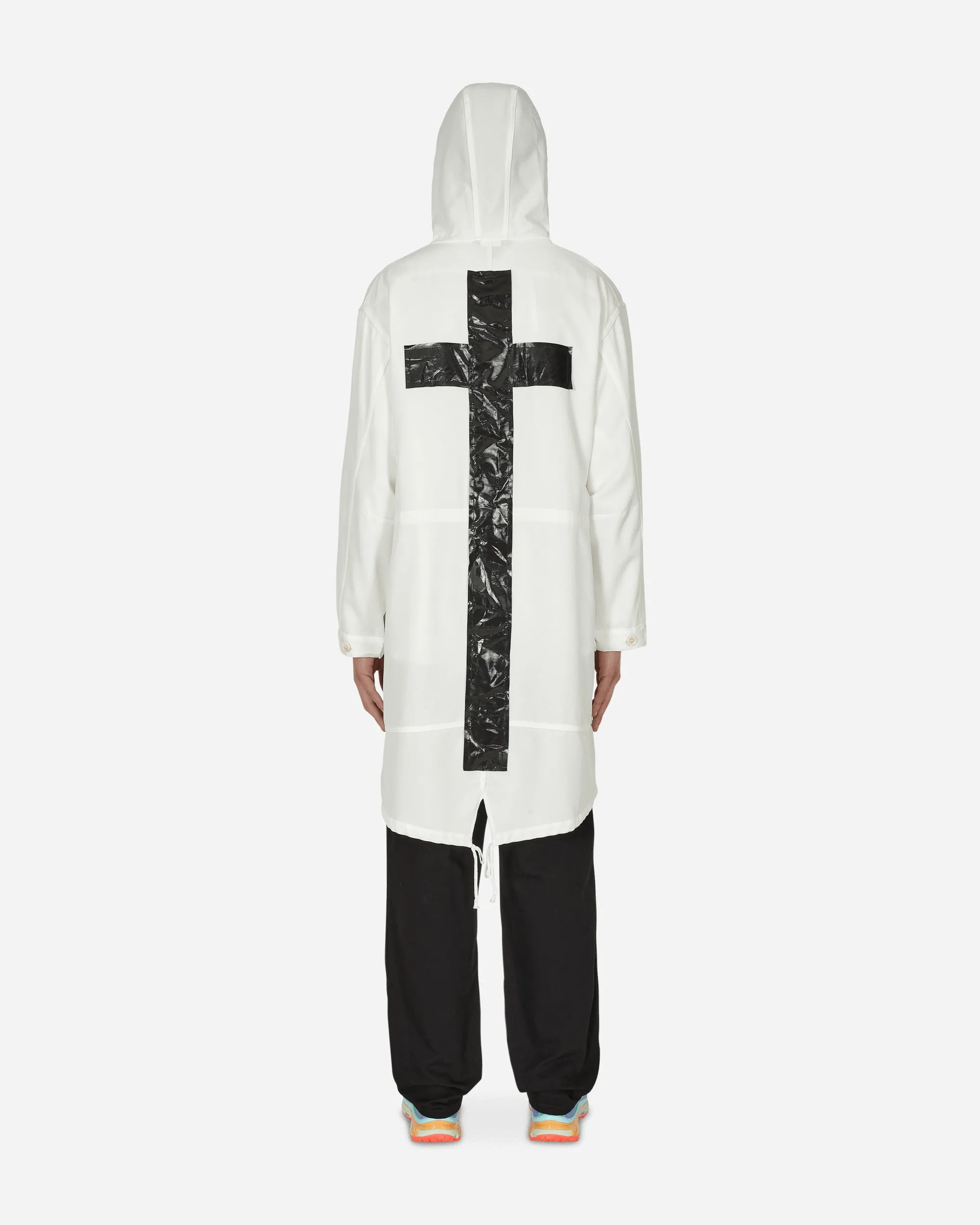 Engineer Tarpaulin Cross Coat White