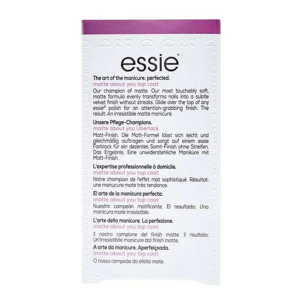 Essie Top Coat Matte About You 13.5ml