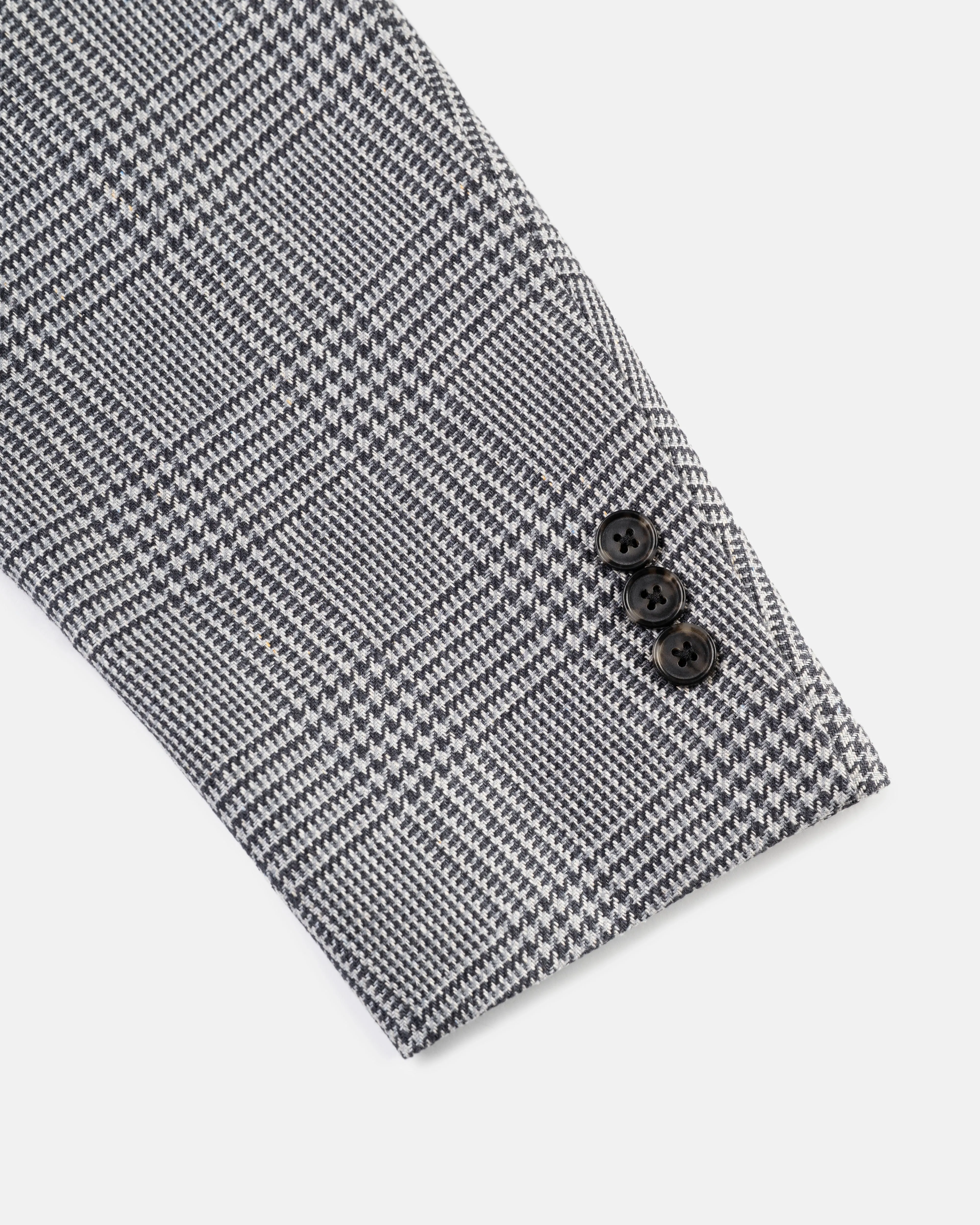 GREY PLAID SPORT COAT - MTO