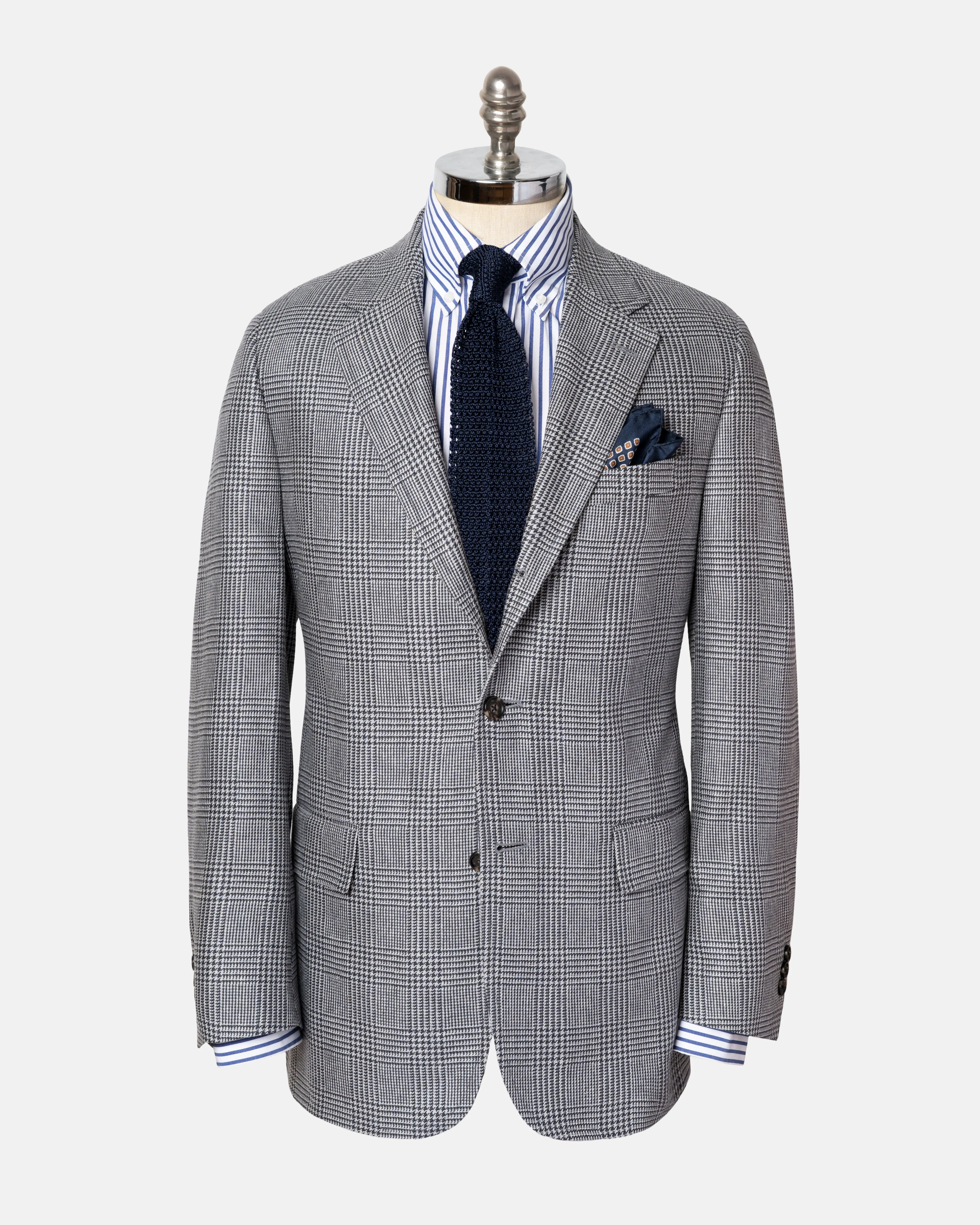 GREY PLAID SPORT COAT - MTO