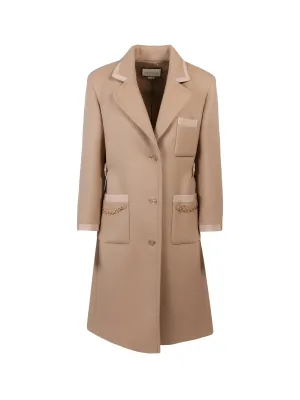 Gucci GG Chain Embellished Coat