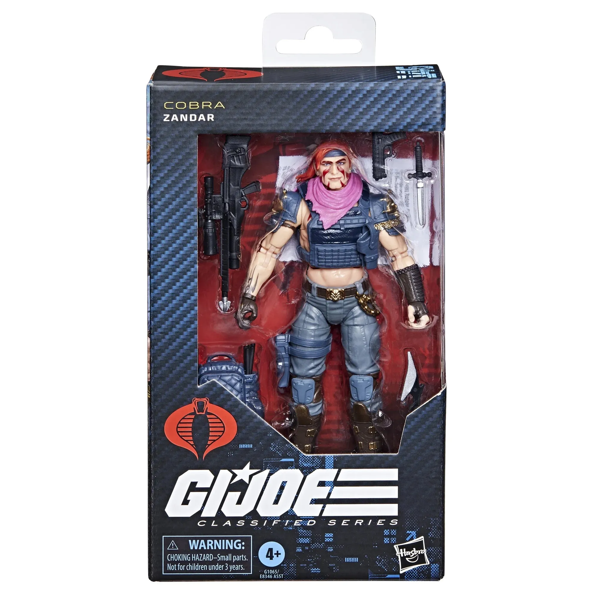 Hasbro G.I. Joe Classified Series #146 Dreadnok Zandar Action Figure