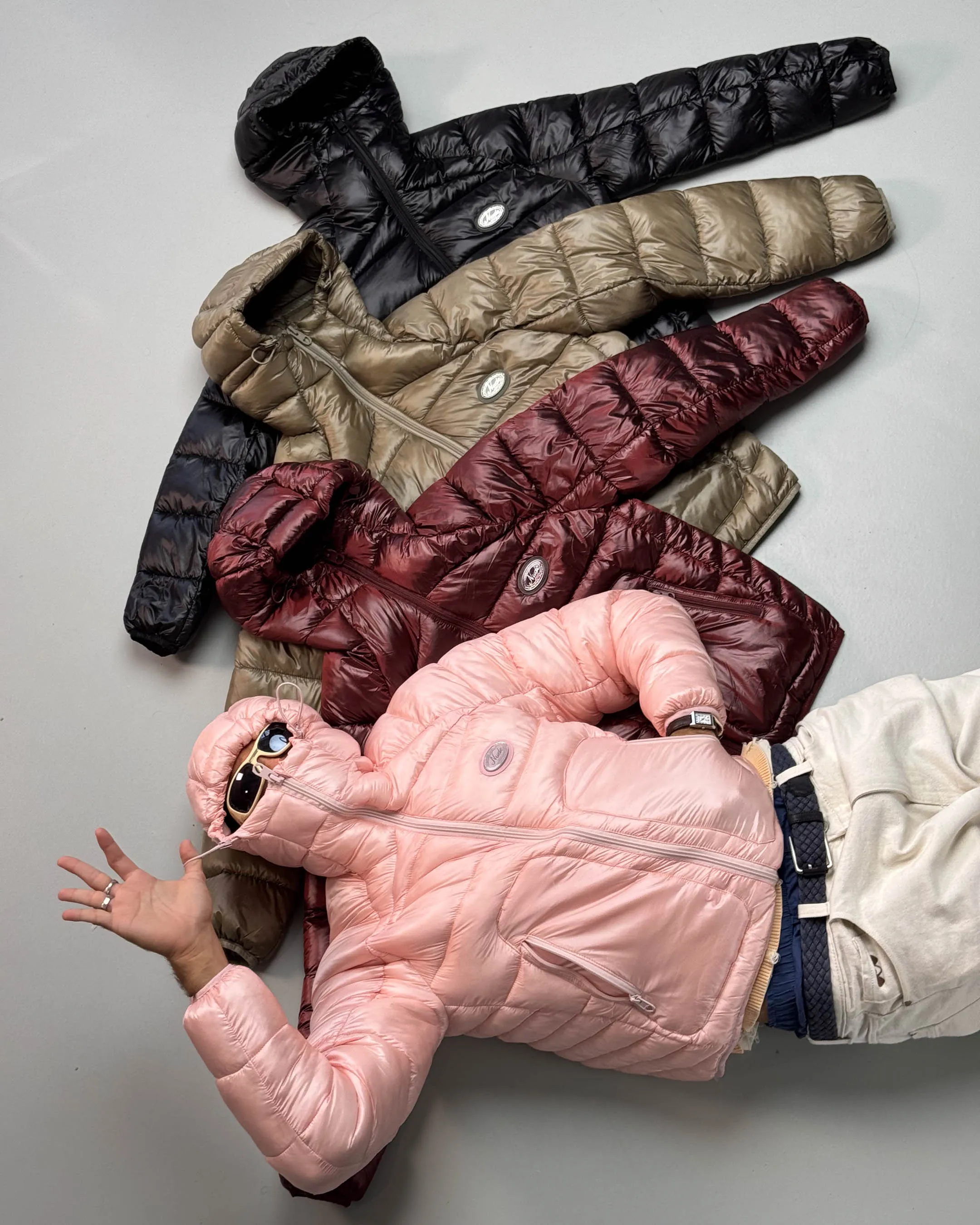 Iconic Puffer Jacket Olive Green