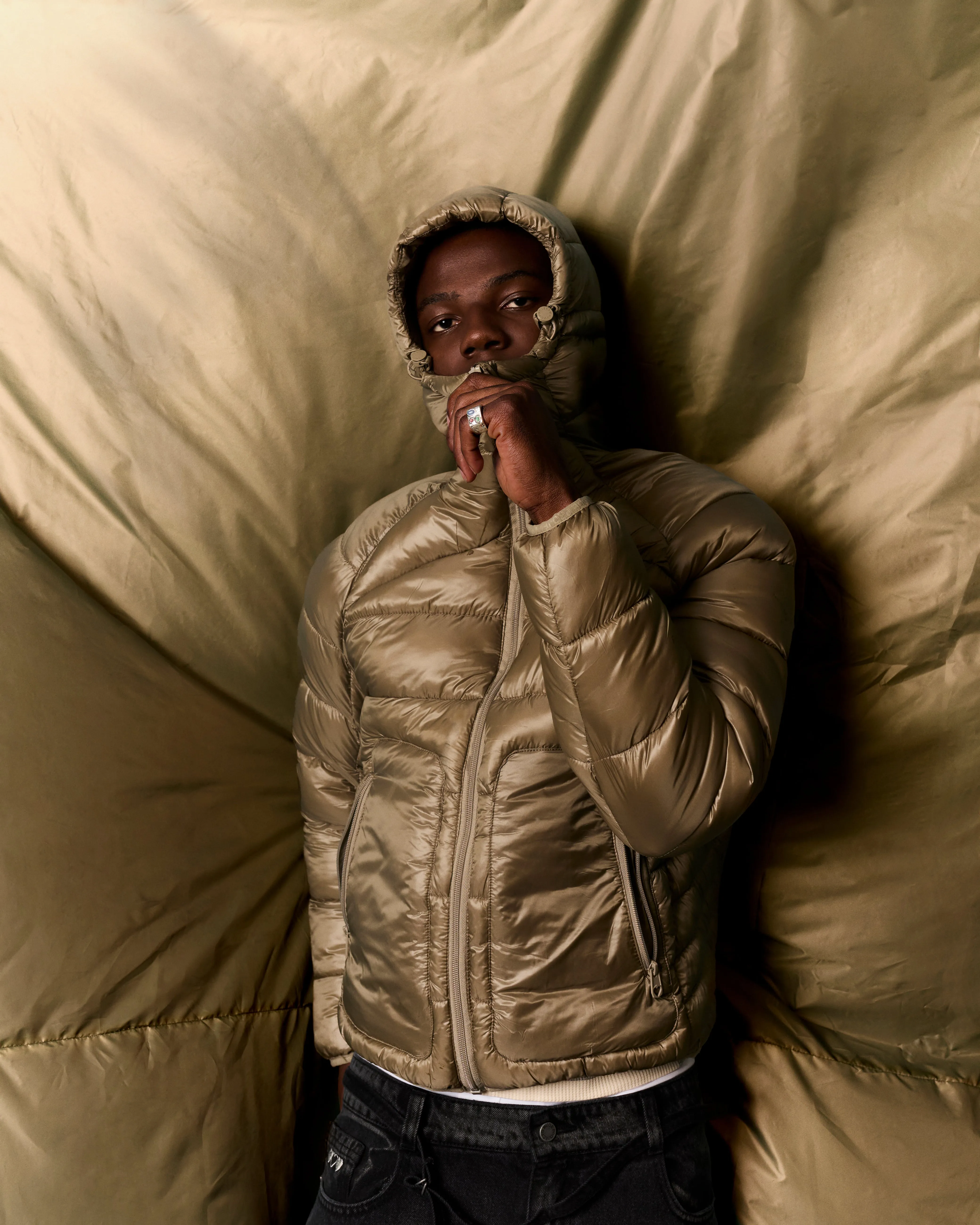 Iconic Puffer Jacket Olive Green