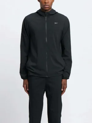 Id Train Woven Jacket Black