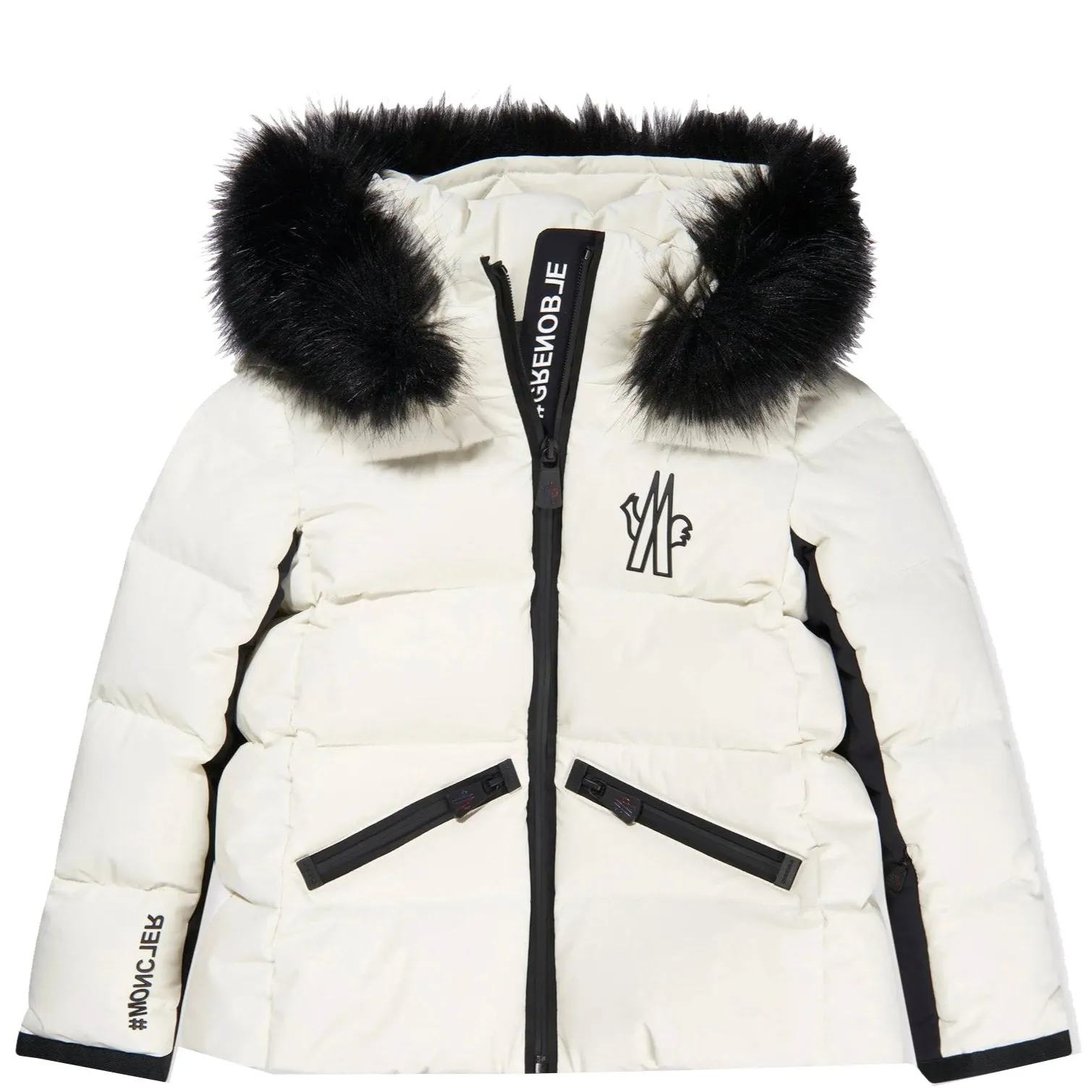 Infant Girls Moncler Grenoble Padded Suisses Jacket