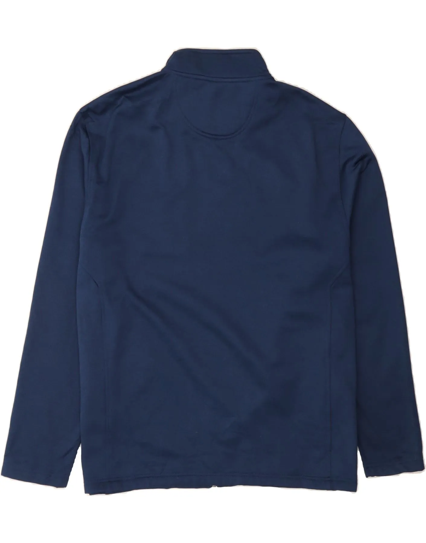 IZOD Mens Tracksuit Top Jacket XL Navy Blue Polyester