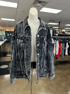 Jacket Shirt By Pol In Black, Size:M