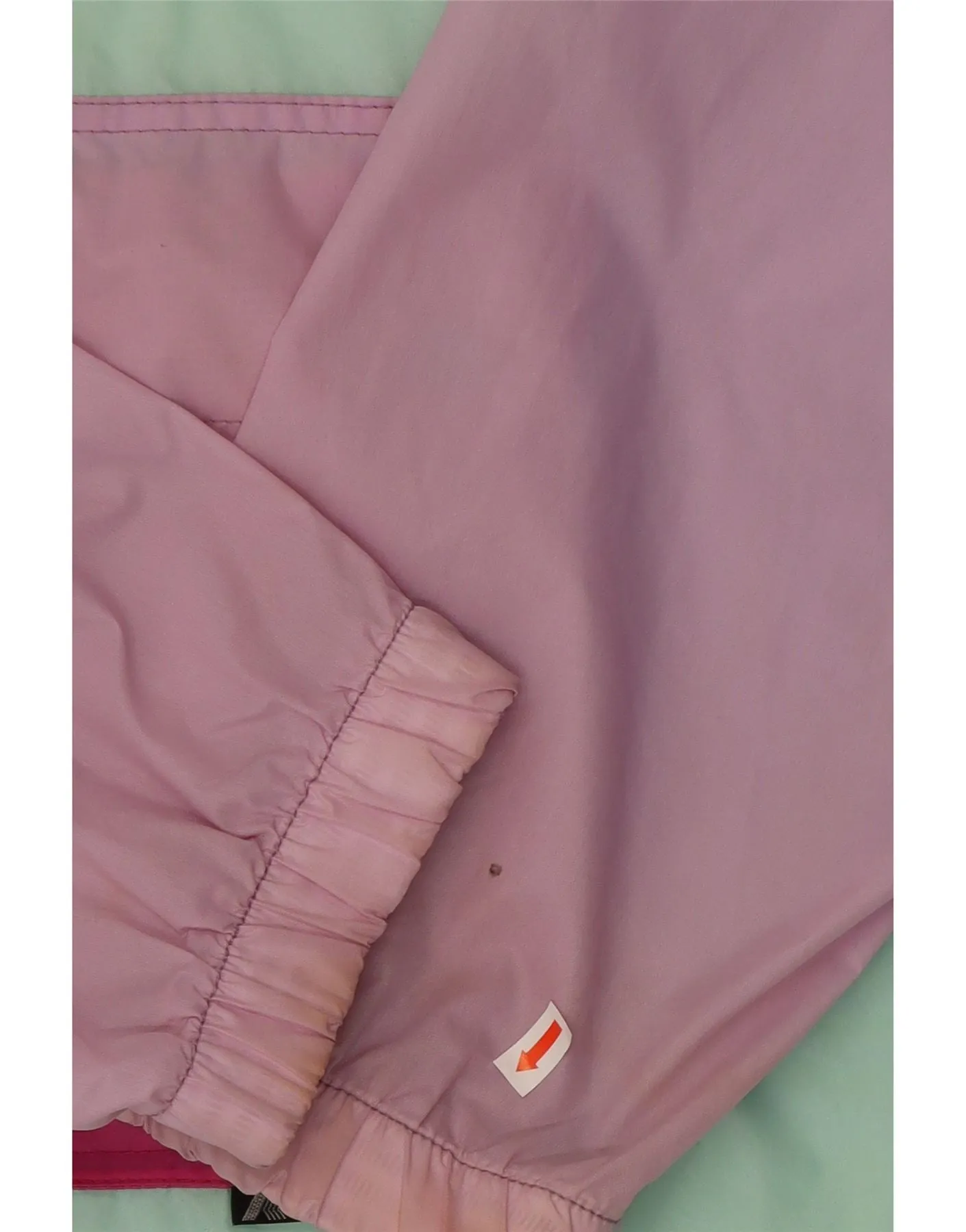 K-WAY Mens Pullover Rain Jacket UK 38 Medium Multicoloured Colourblock
