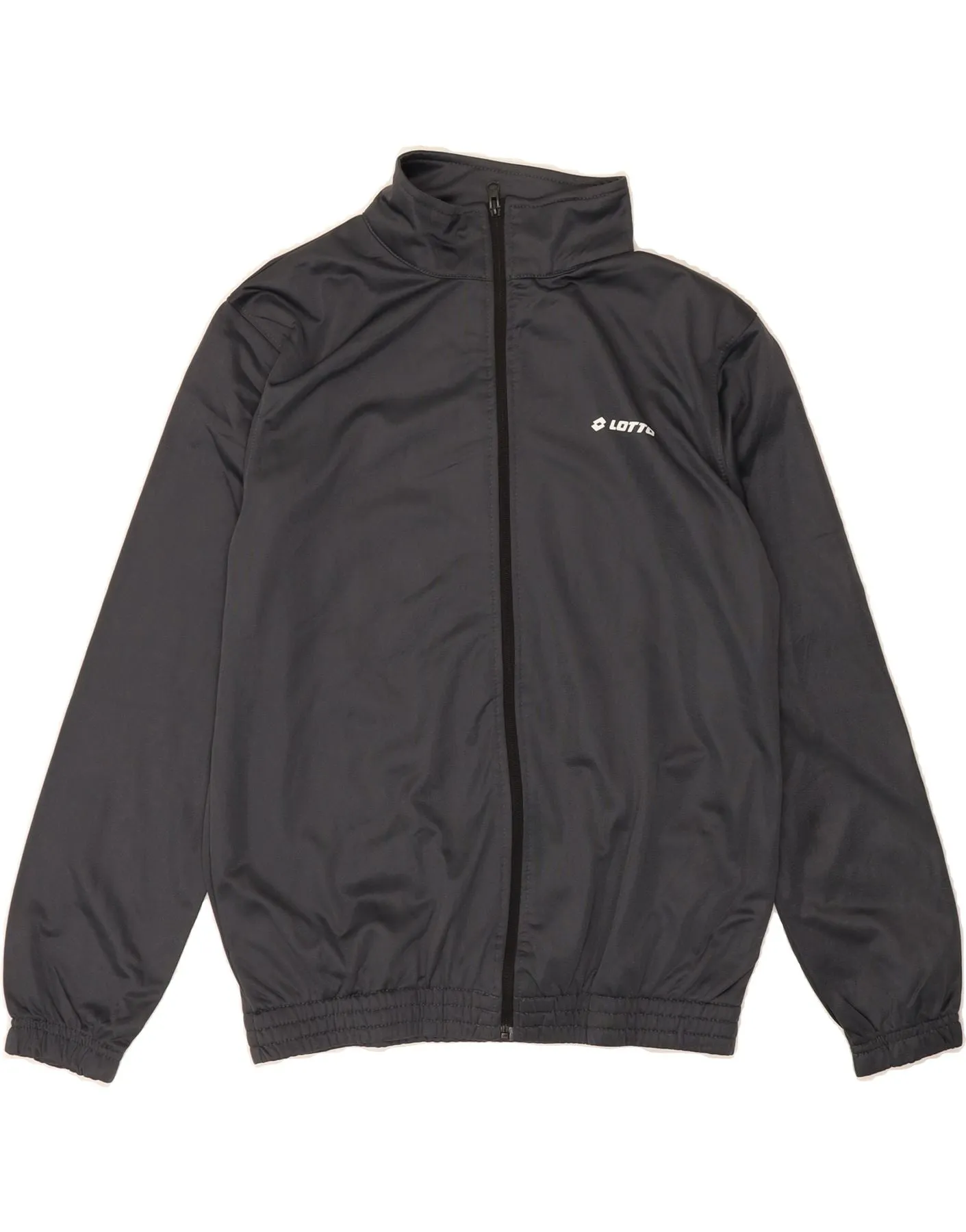 LOTTO Mens Tracksuit Top Jacket Medium Grey Polyester