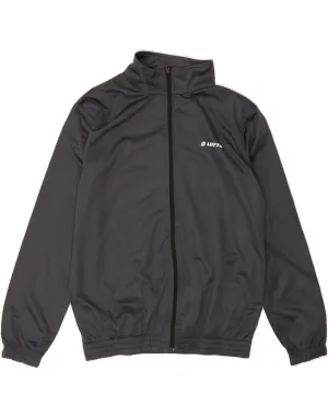 LOTTO Mens Tracksuit Top Jacket Medium Grey Polyester