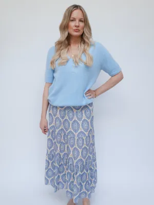 Margot Skirt Dress Baby Blue